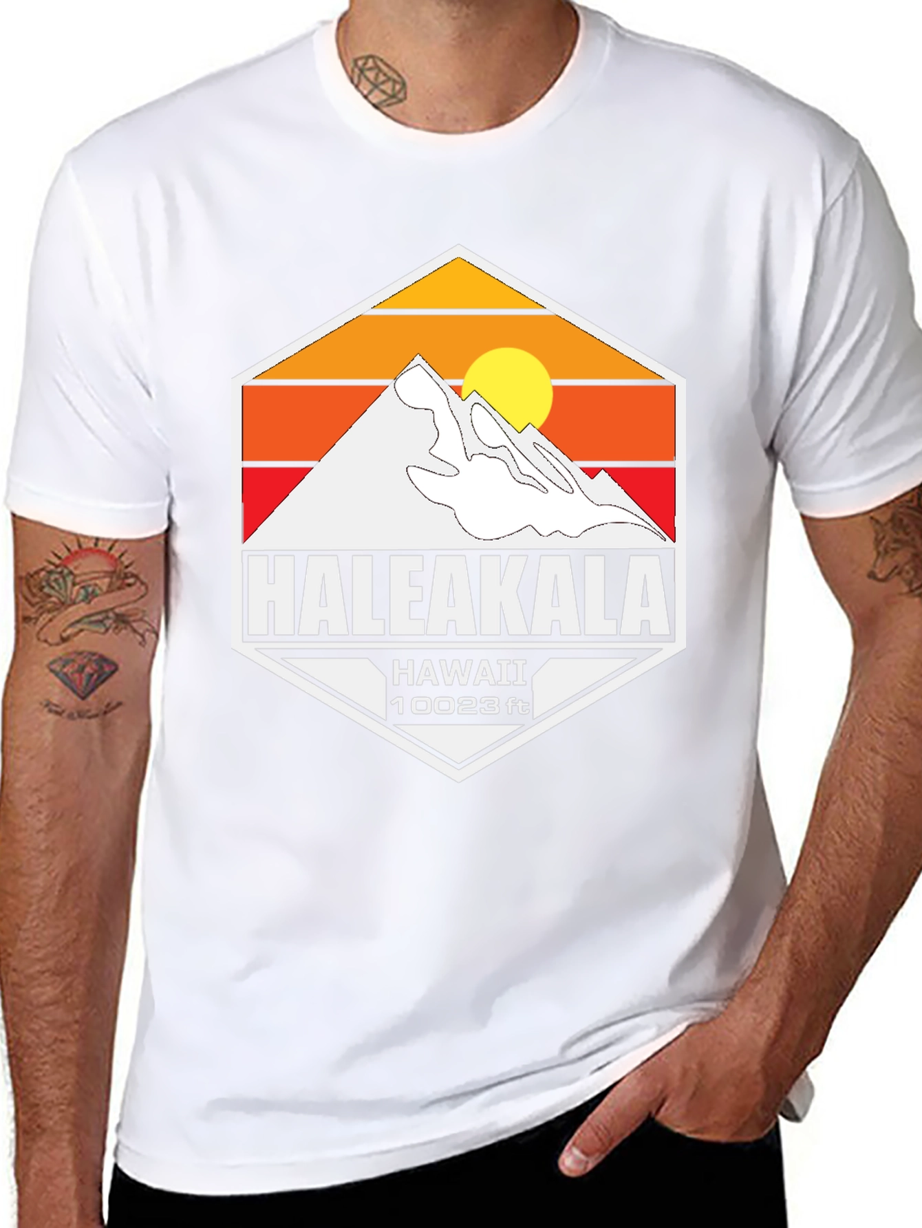 Haleakala Hawaii Mountain T-Shirt