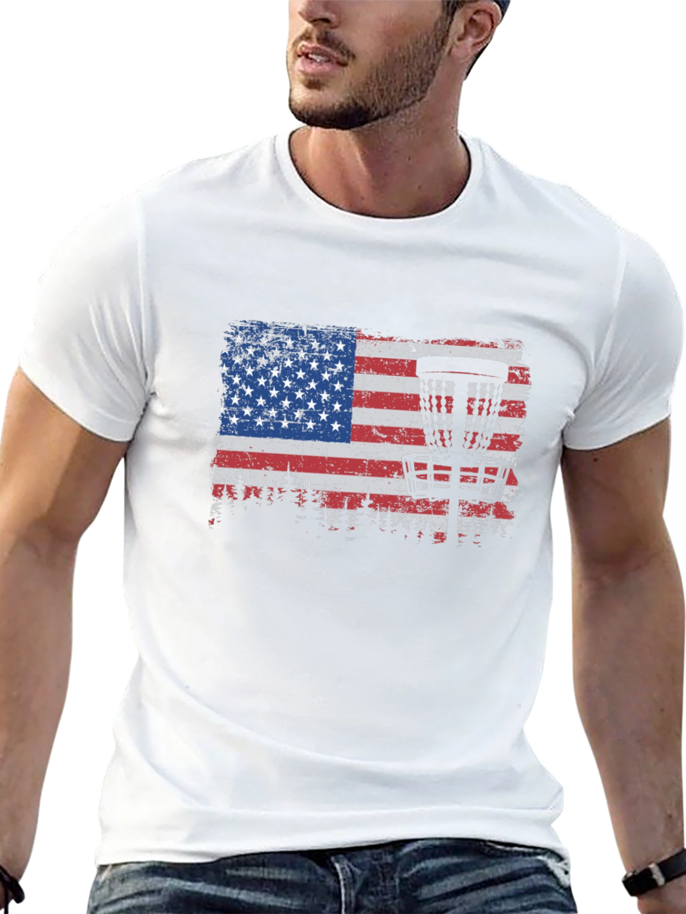 Patriotic Disc Golf T-Shirt
