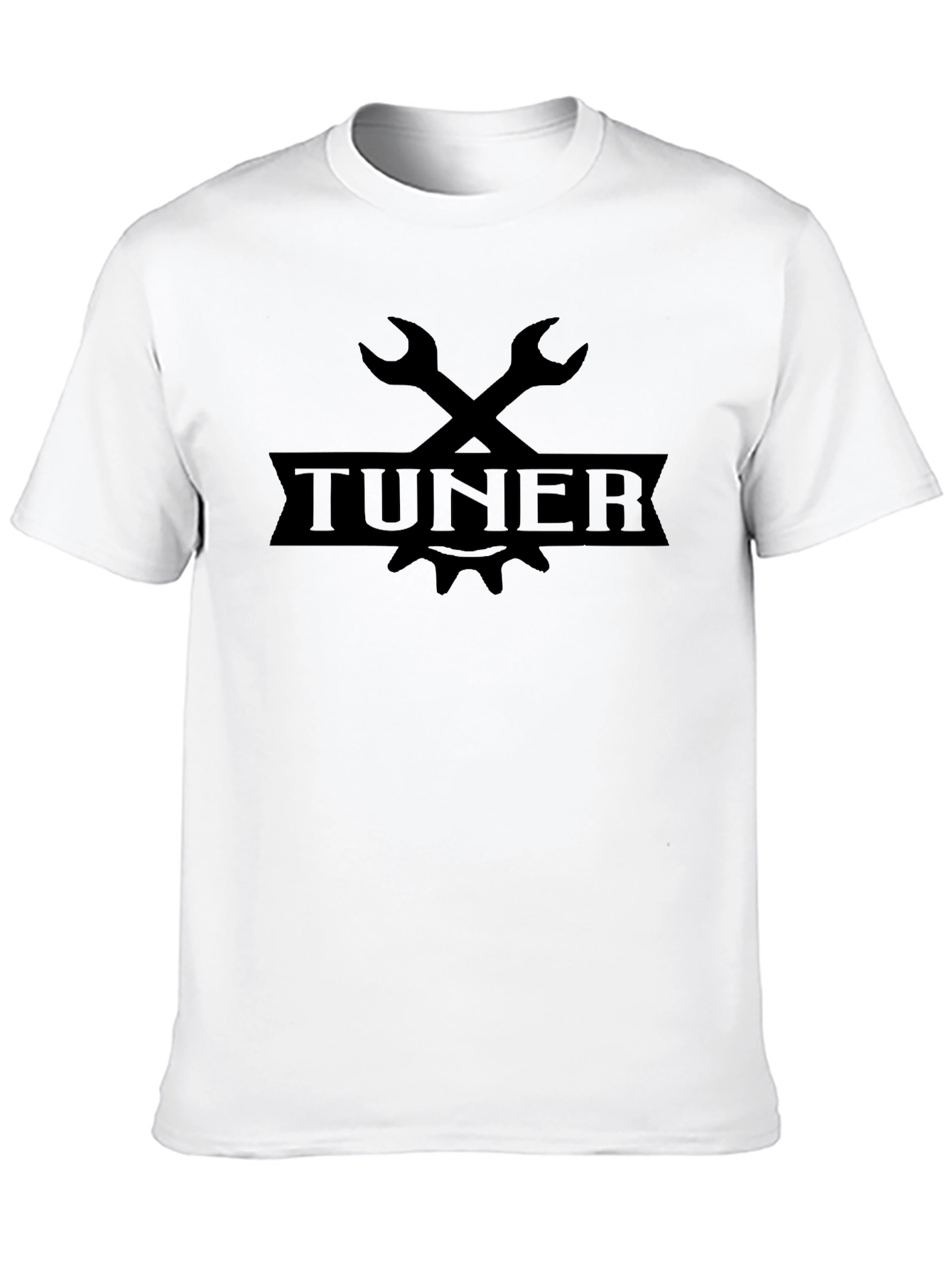 Tuner Wrench Graphic Black T-Shirt