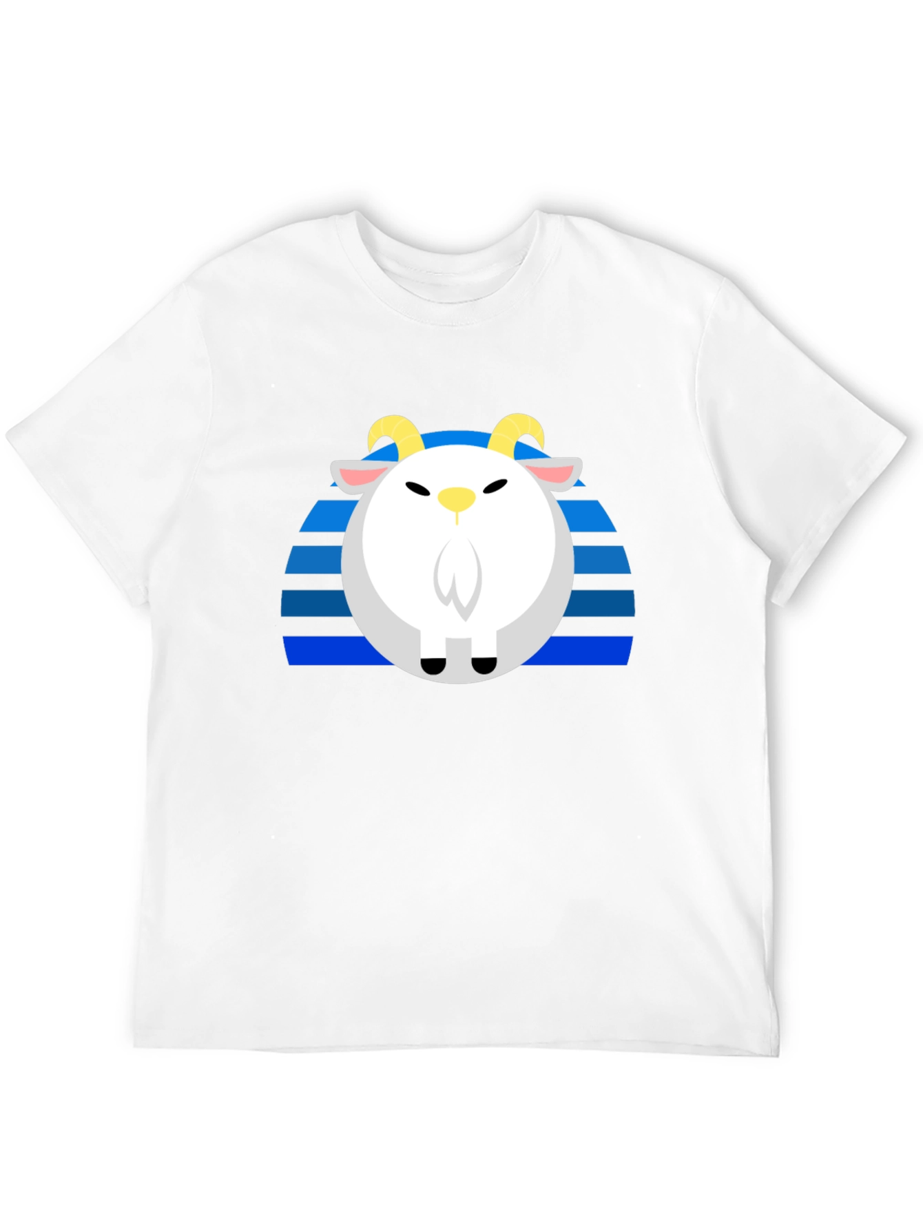 Goat Retro T-Shirt - Unique Graphic Tee