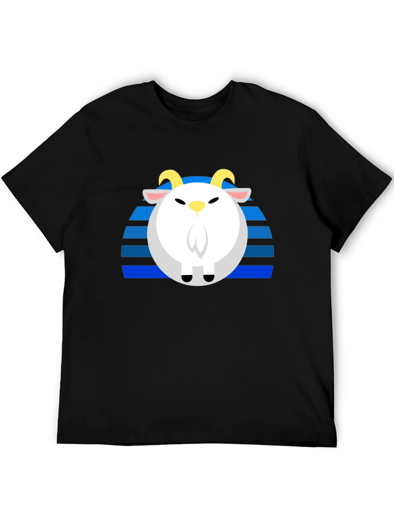 Goat Retro T-Shirt - Unique Graphic Tee