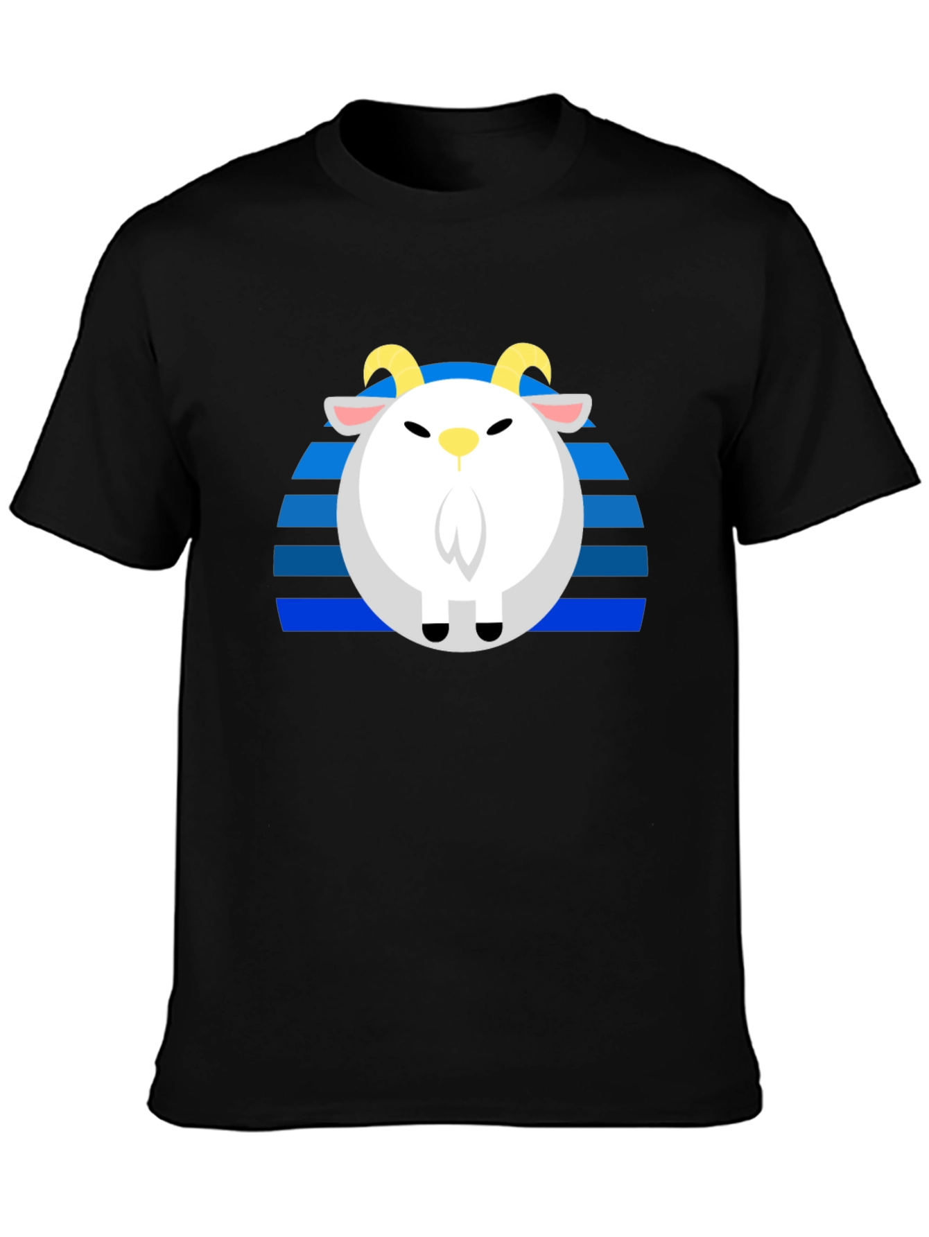 Goat Retro T-Shirt - Unique Graphic Tee