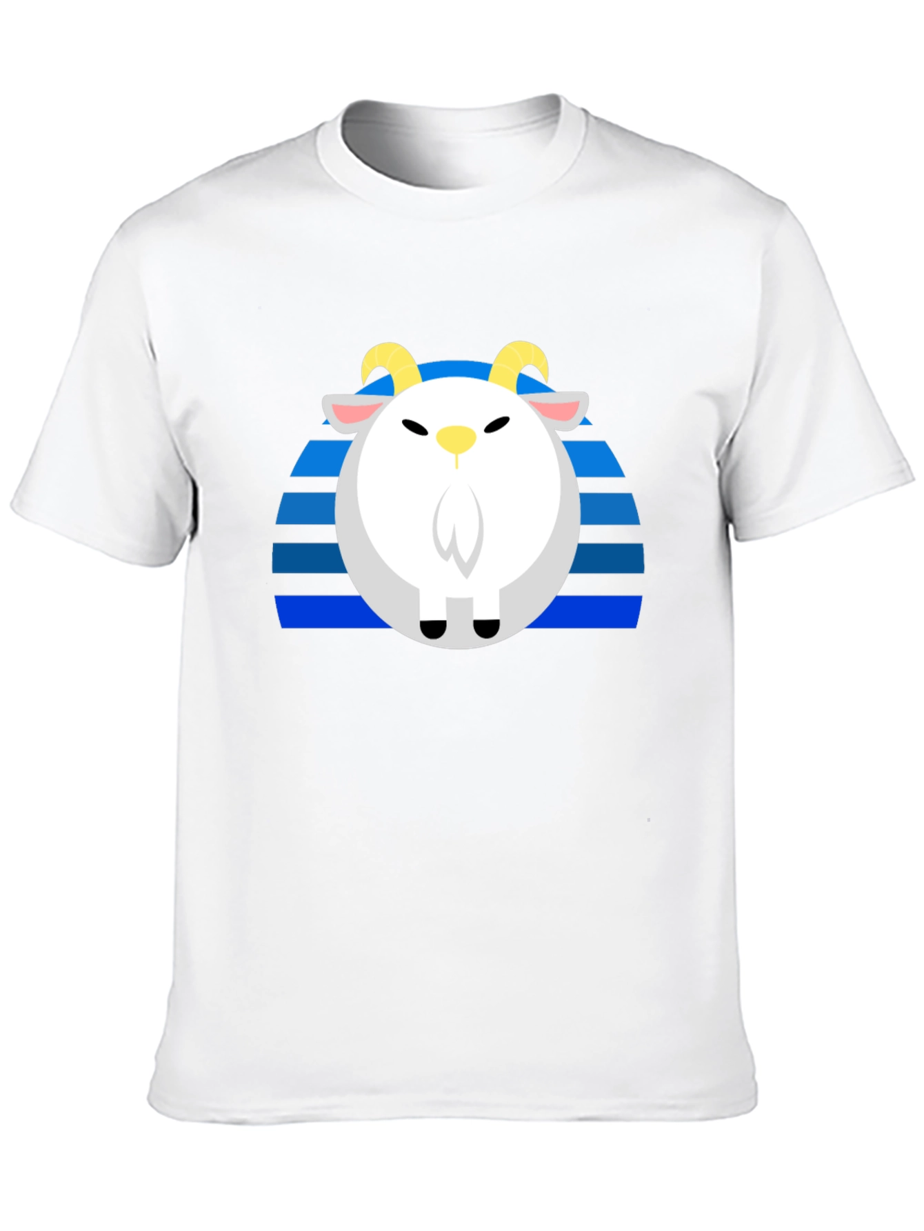 Goat Retro T-Shirt - Unique Graphic Tee