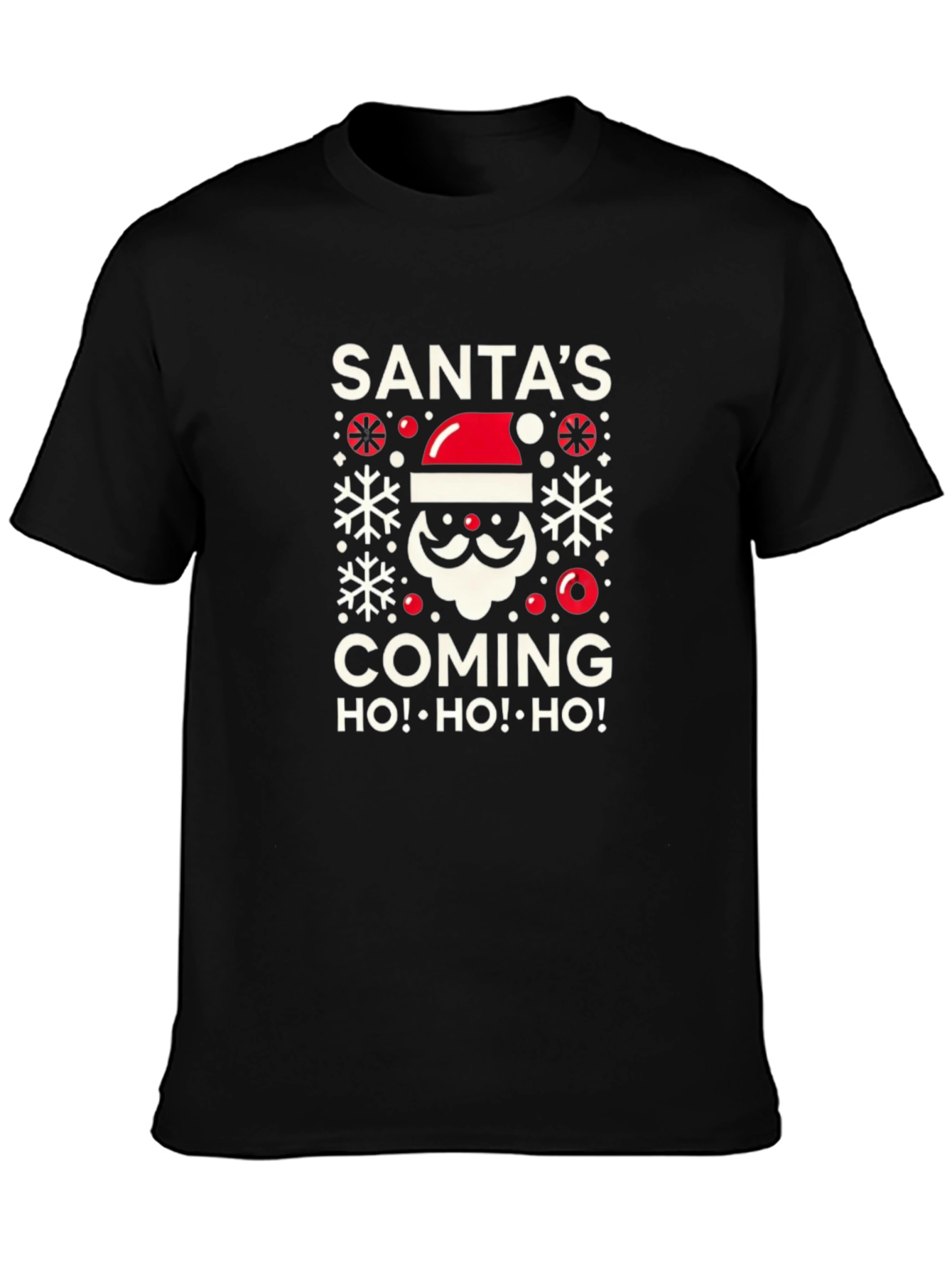 Santas Coming T-Shirt Holiday Festive