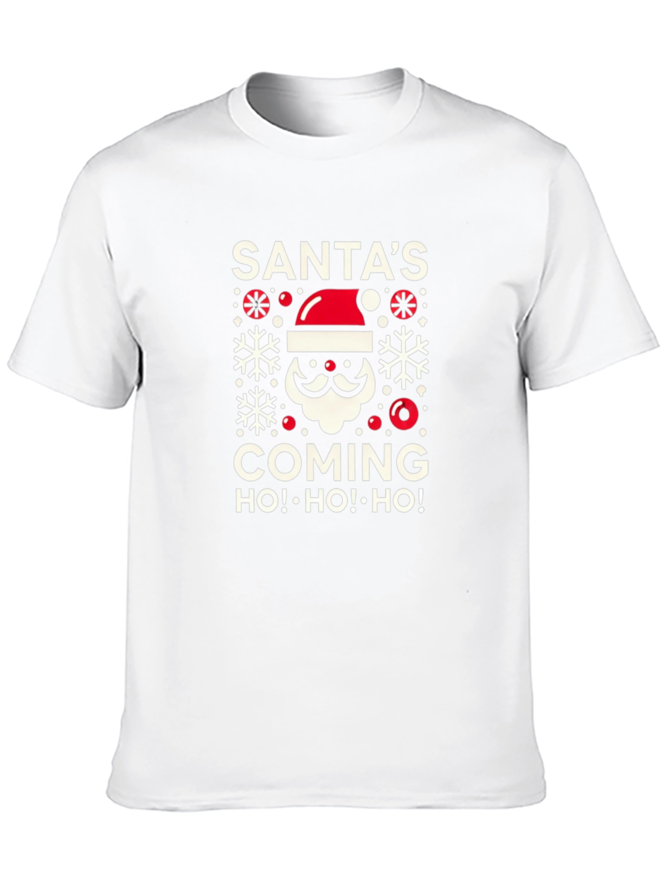 Santas Coming T-Shirt Holiday Festive