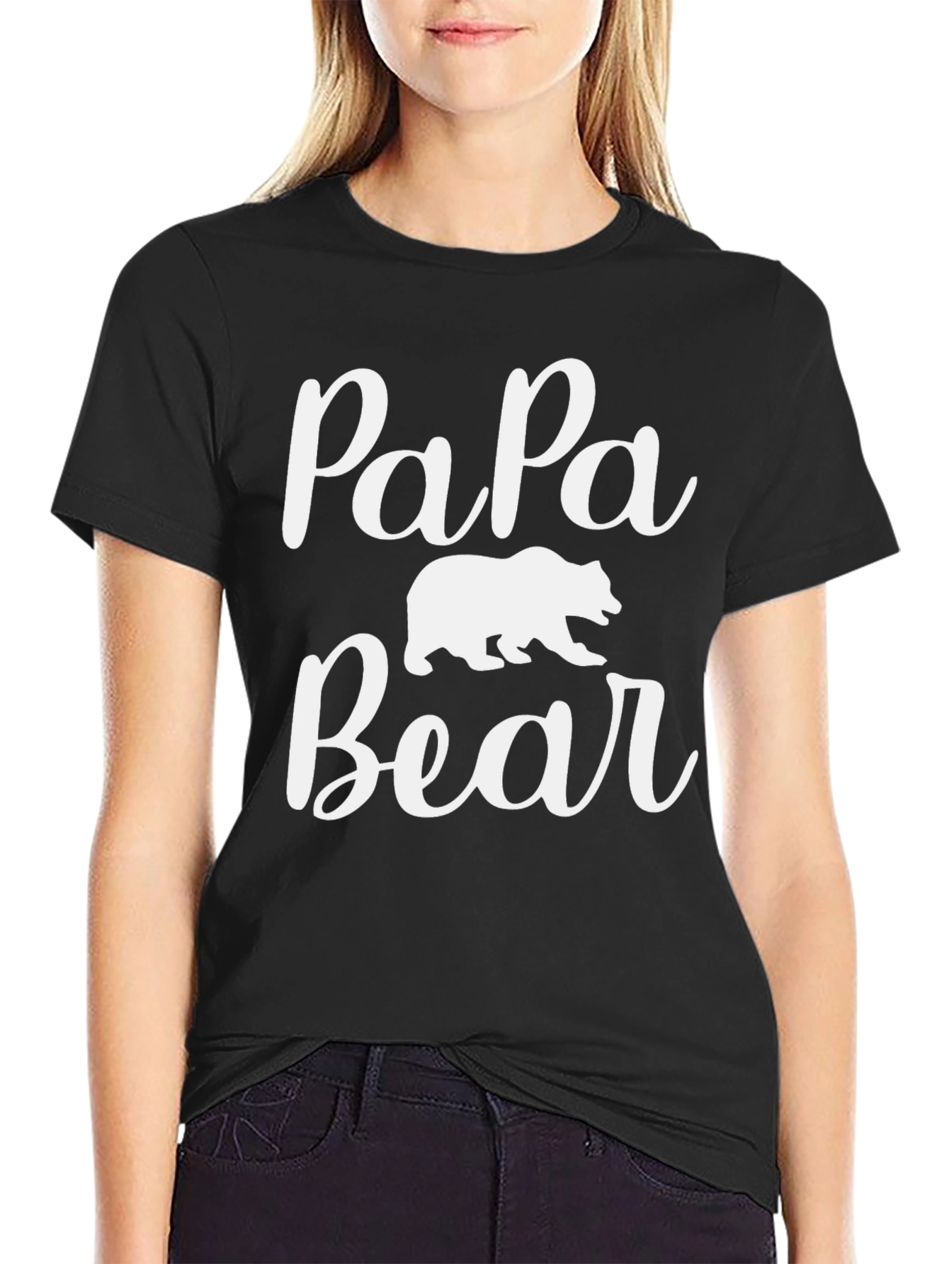 Papa Bear Graphic Tee - Fathers Day Gift