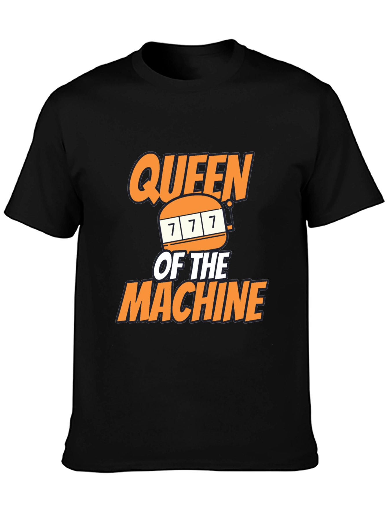 Queen of the Machine Black Graphic Tee
