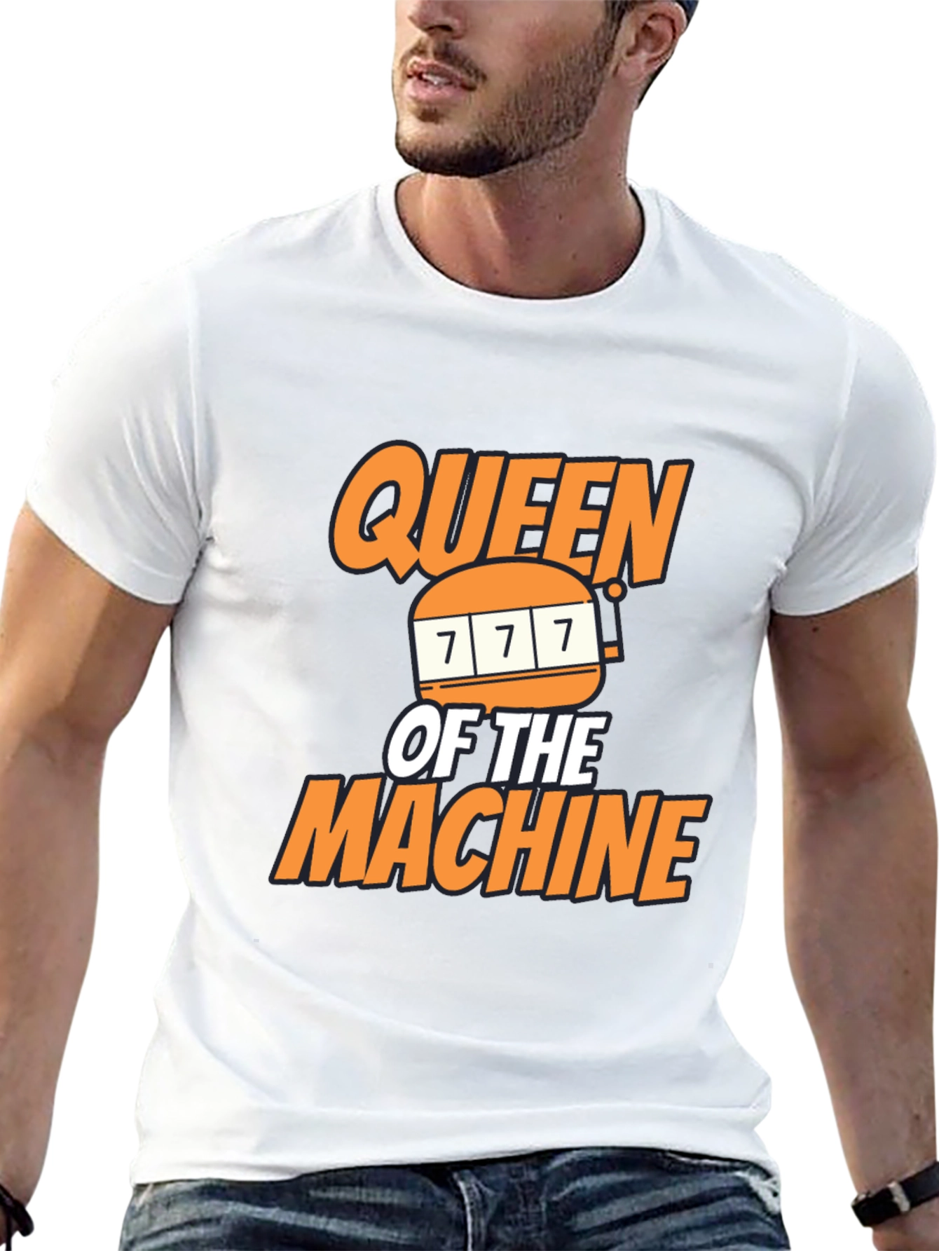 Queen of the Machine Black Graphic Tee