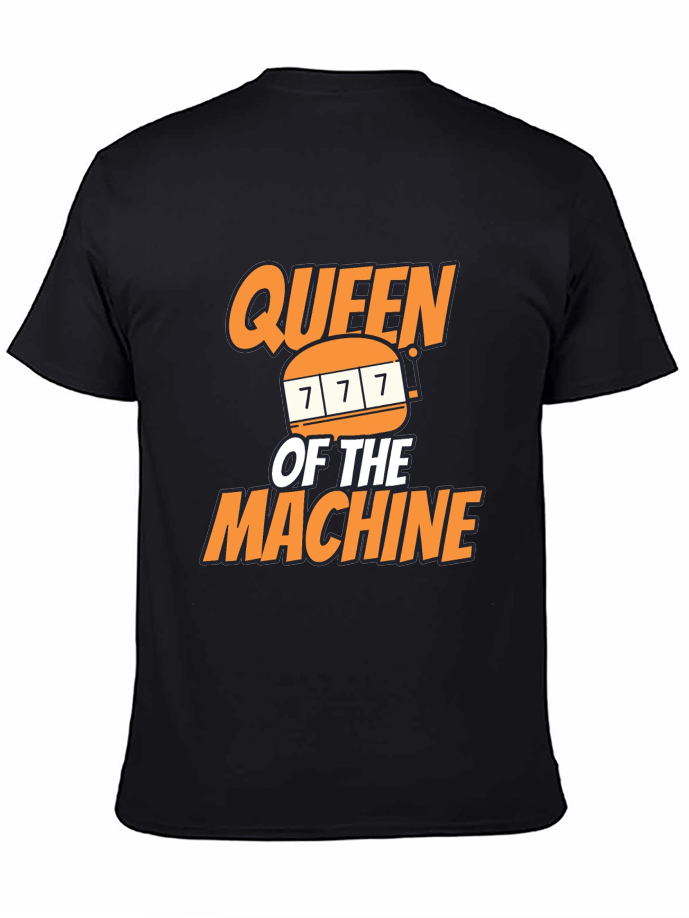 Queen of the Machine Black Graphic Tee