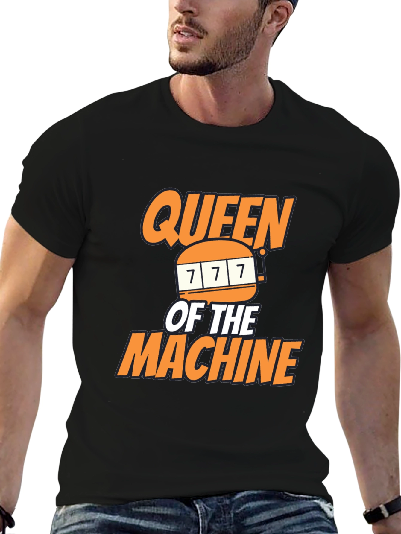 Queen of the Machine Black Graphic Tee