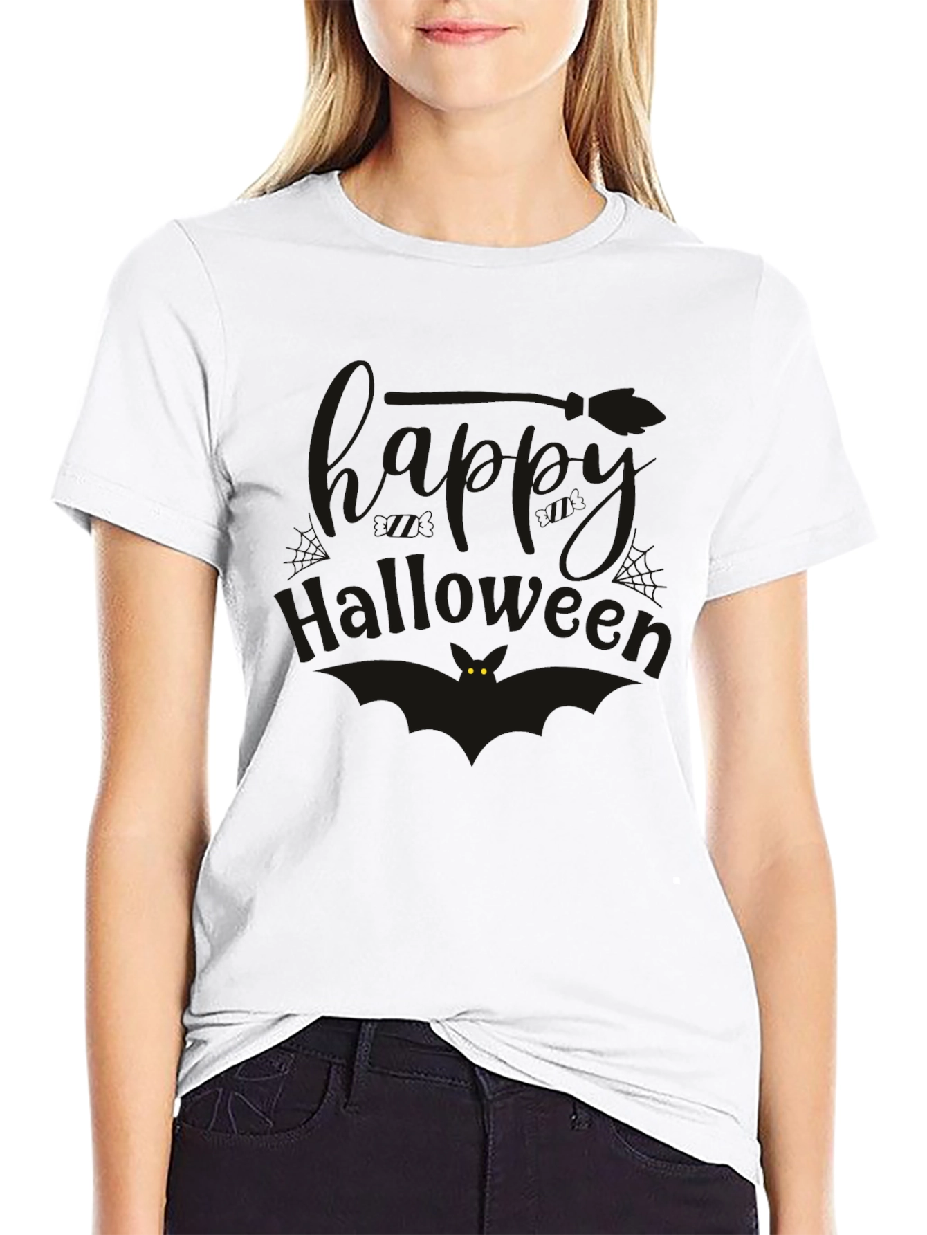 Halloween Bat T-Shirt - Spooky Season Apparel