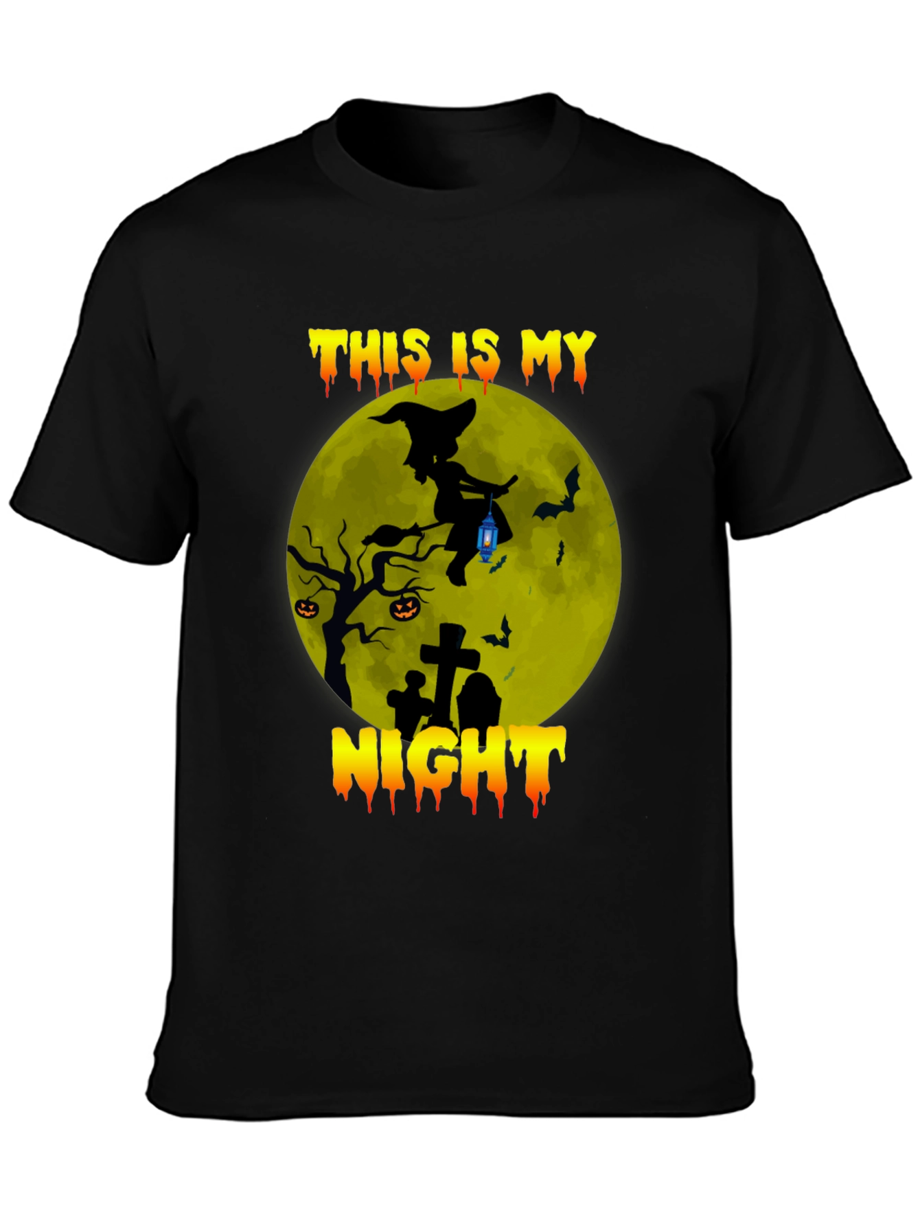 Halloween Witch Night T-Shirt