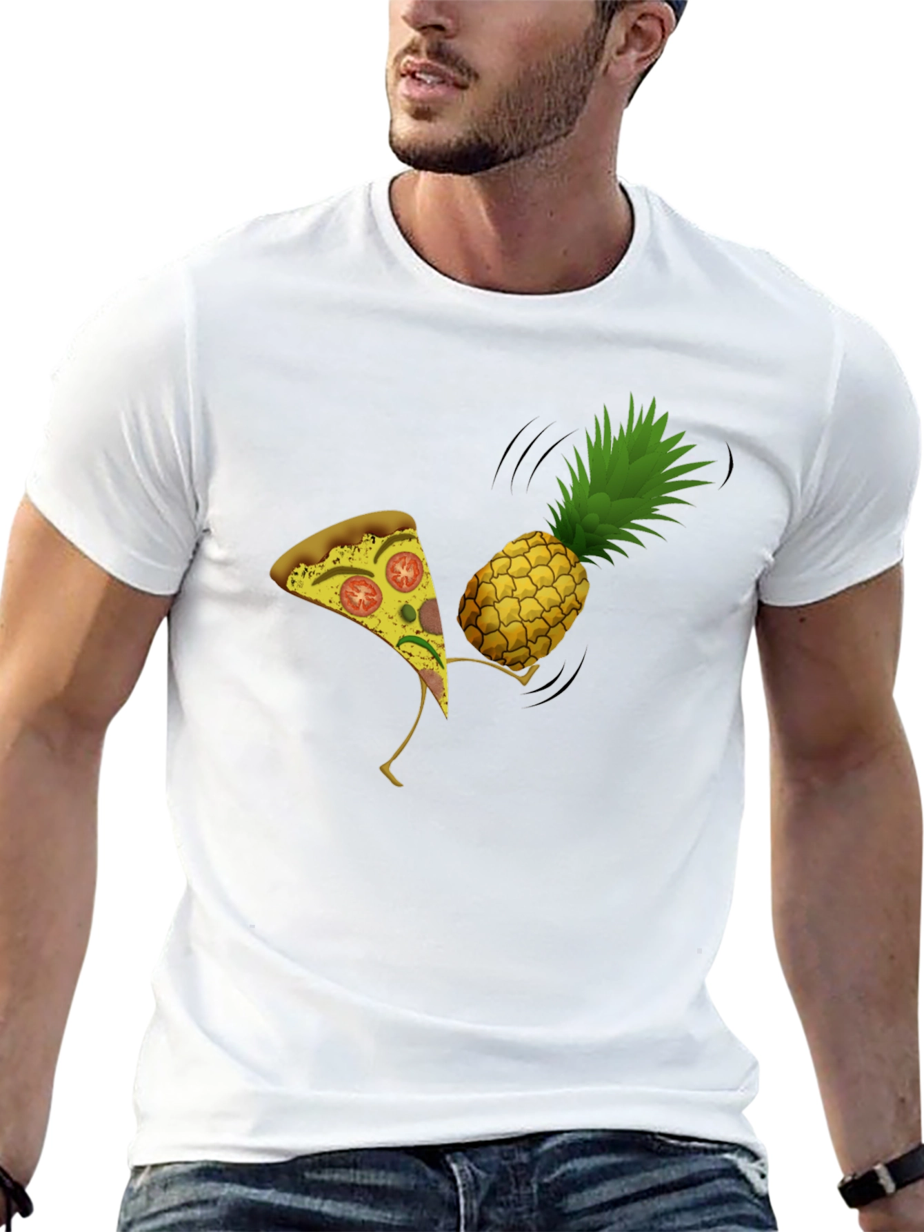 Pineapple Pizza Funny T-Shirt