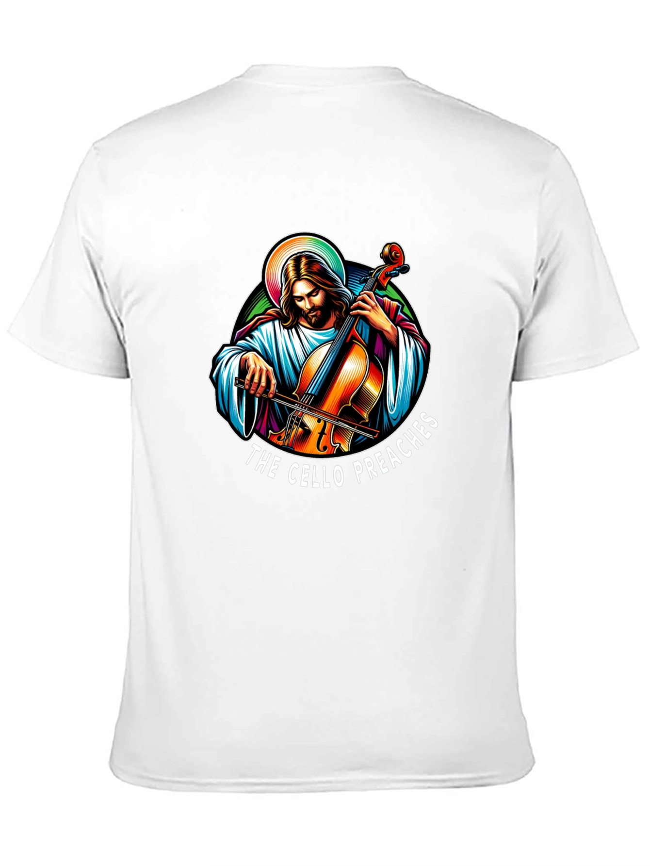 The Cello Preaches Black T-Shirt