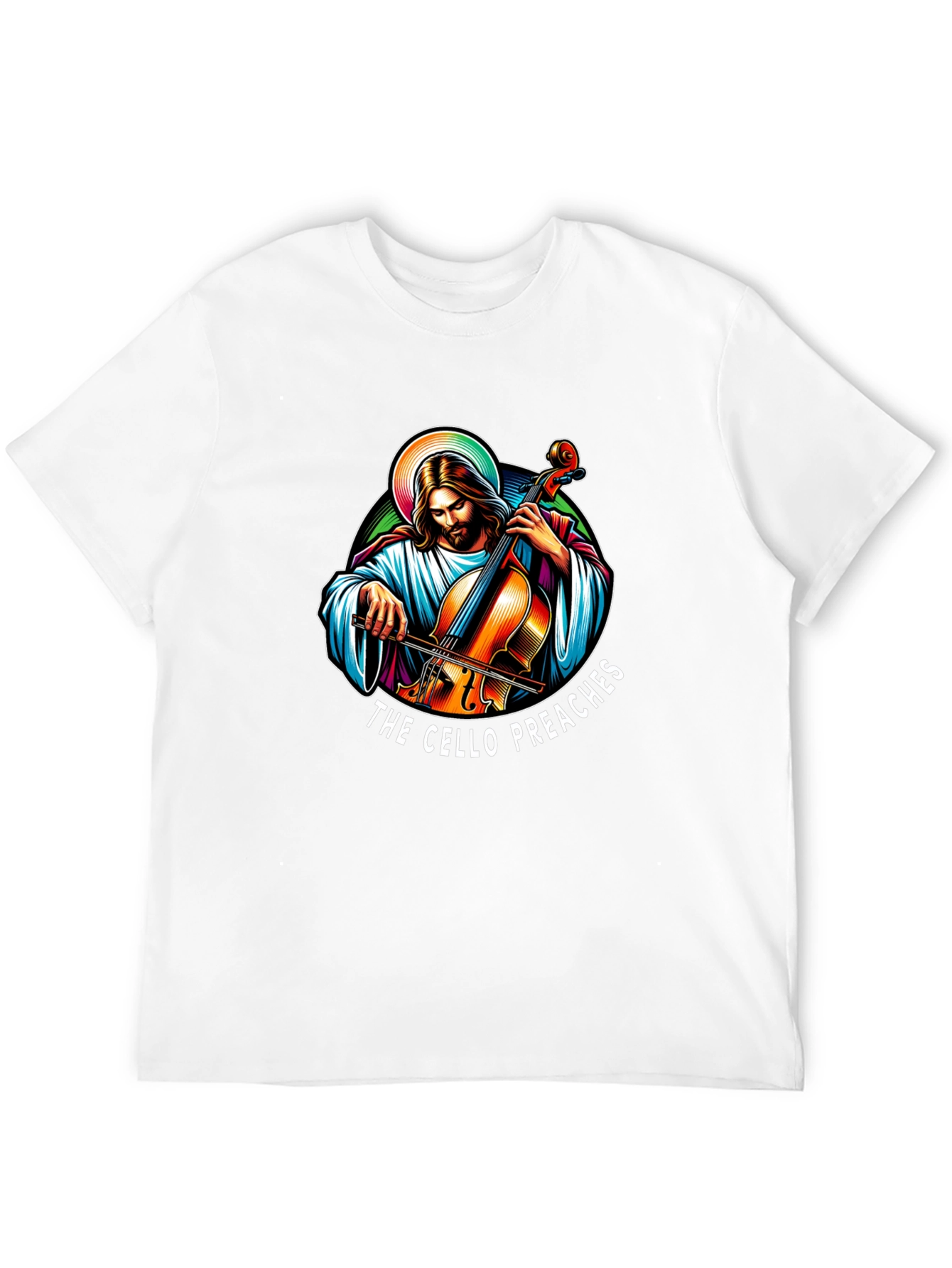The Cello Preaches Black T-Shirt