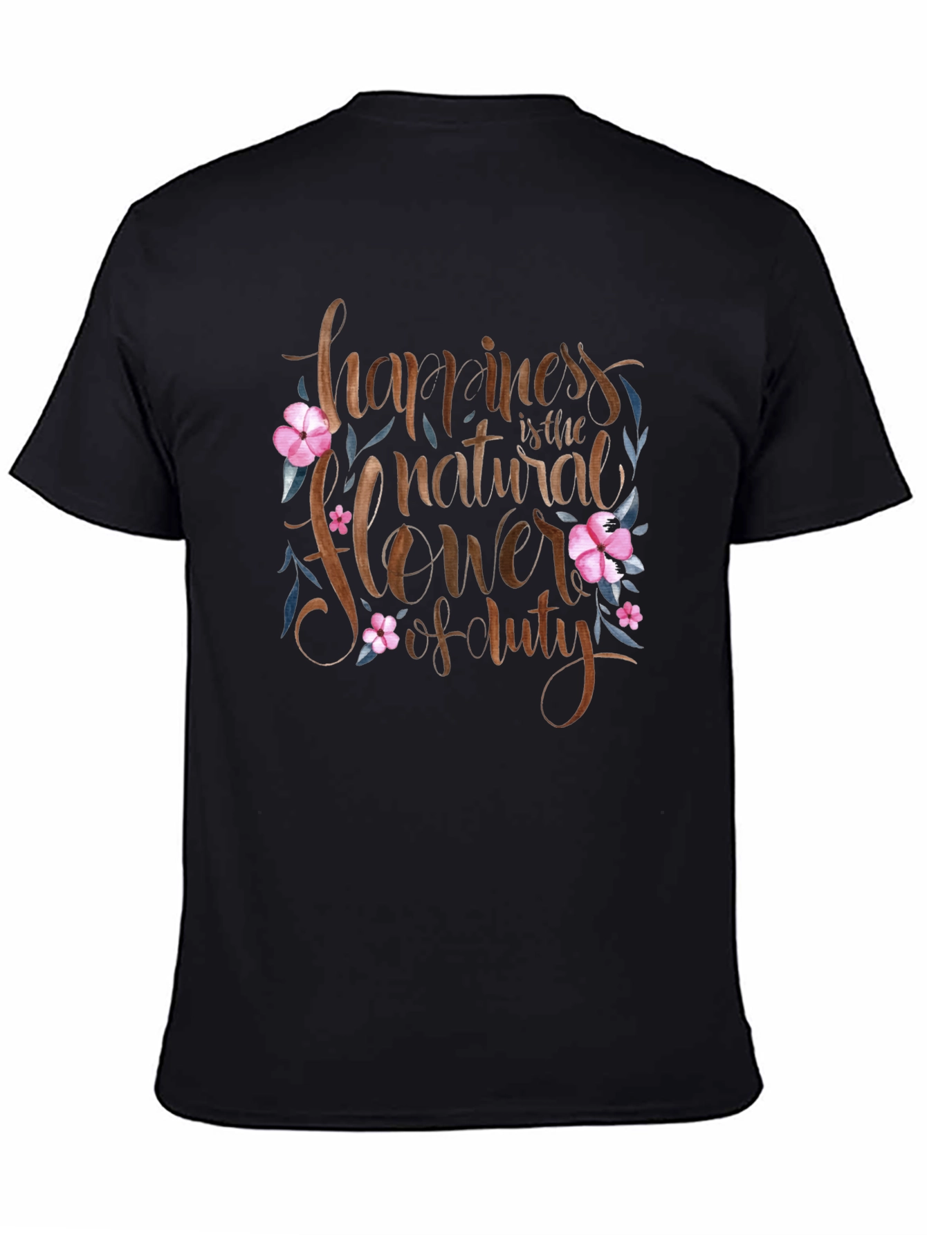 Happiness Flower Duty Graphic Tee