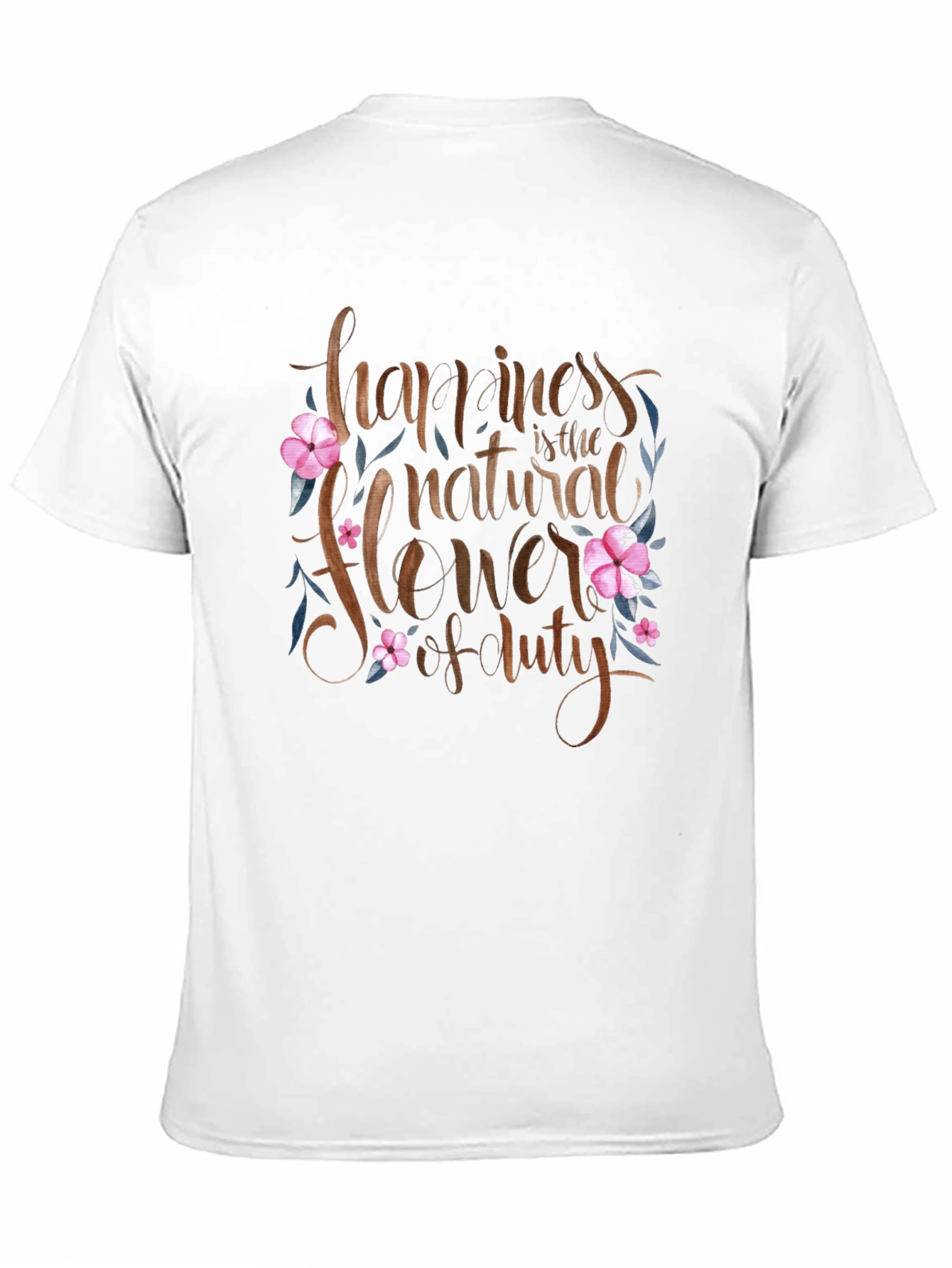 Happiness Flower Duty Graphic Tee