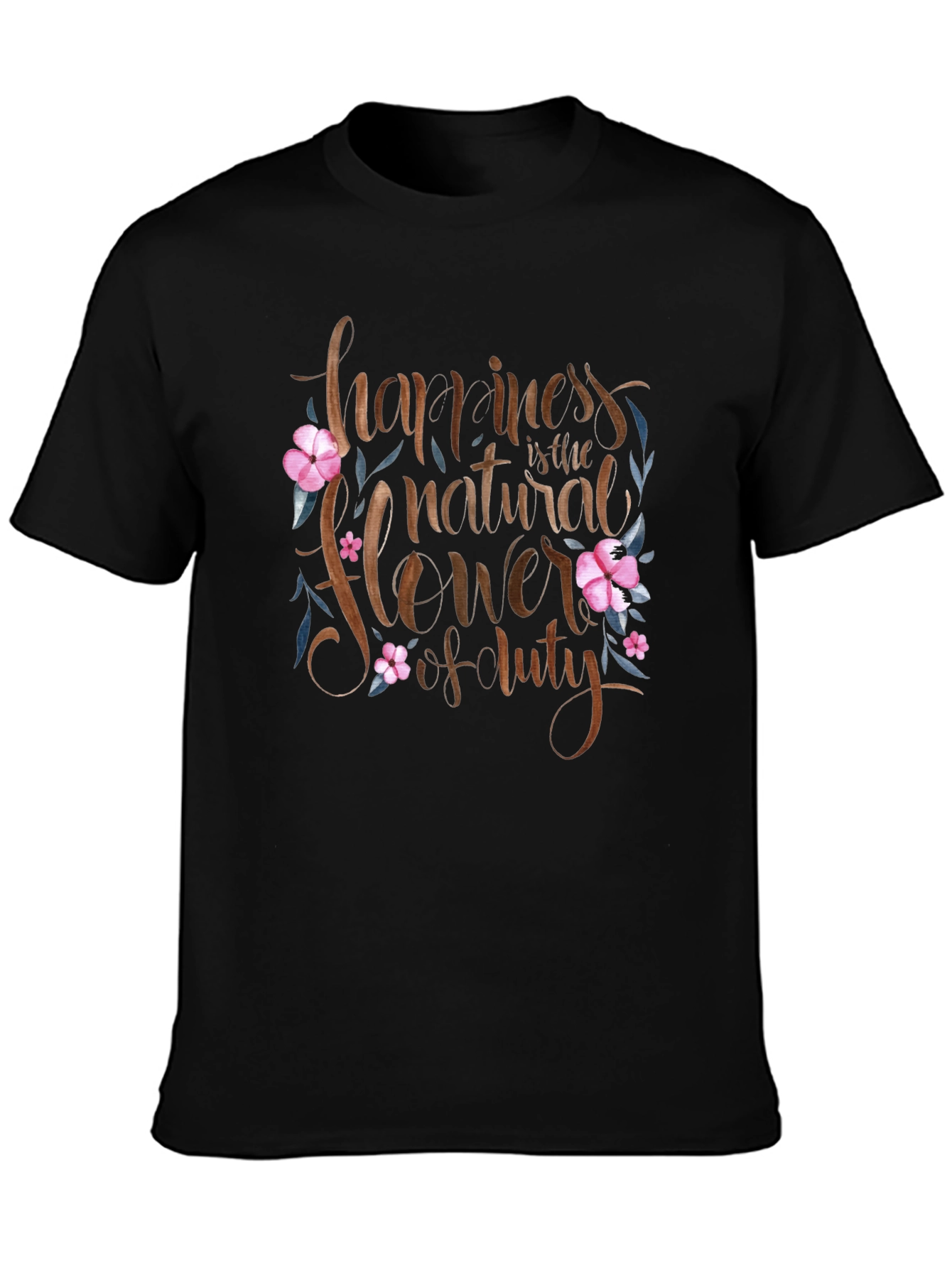 Happiness Flower Duty Graphic Tee