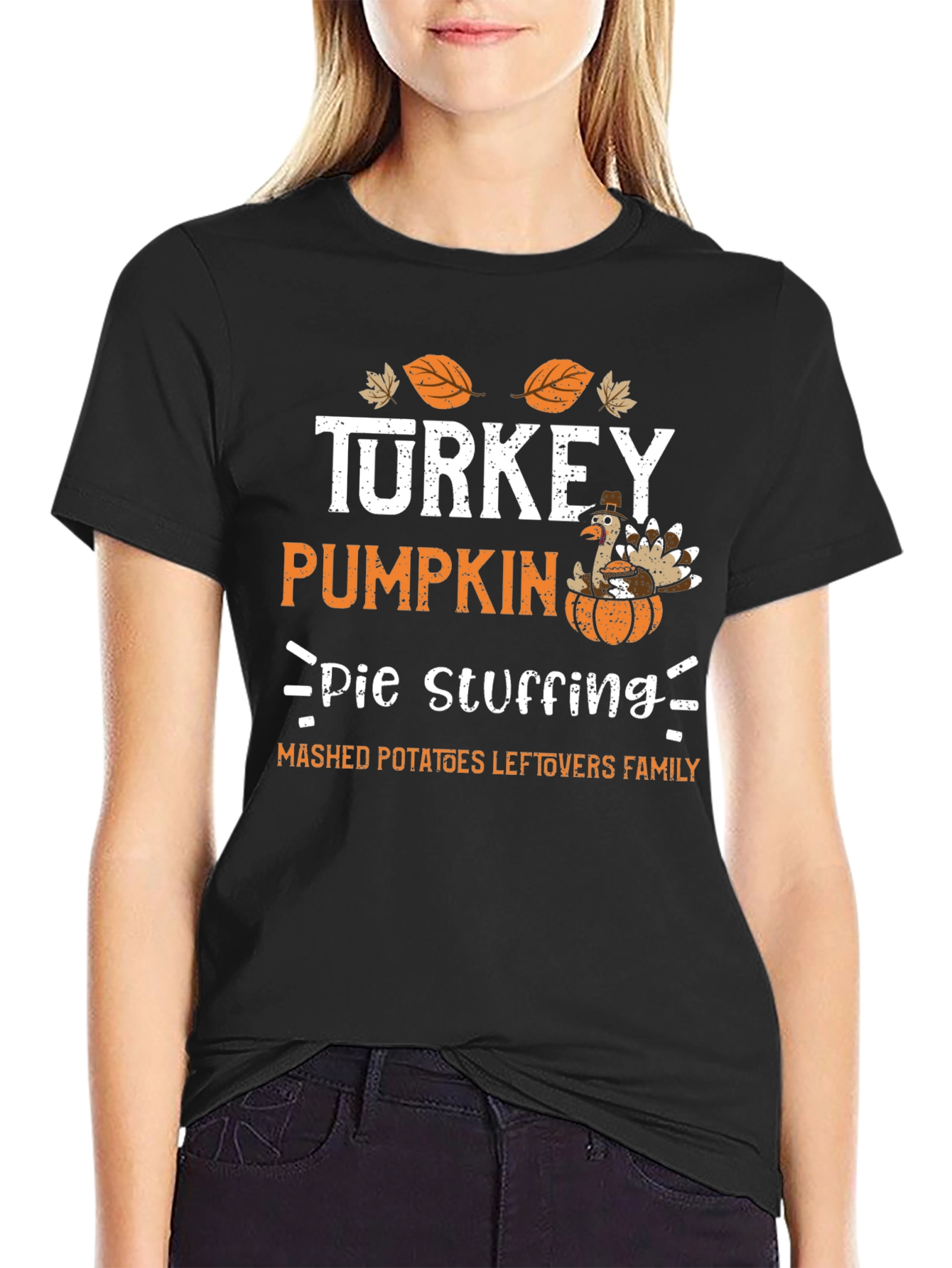 Thanksgiving Turkey Pumpkin Pie Shirt