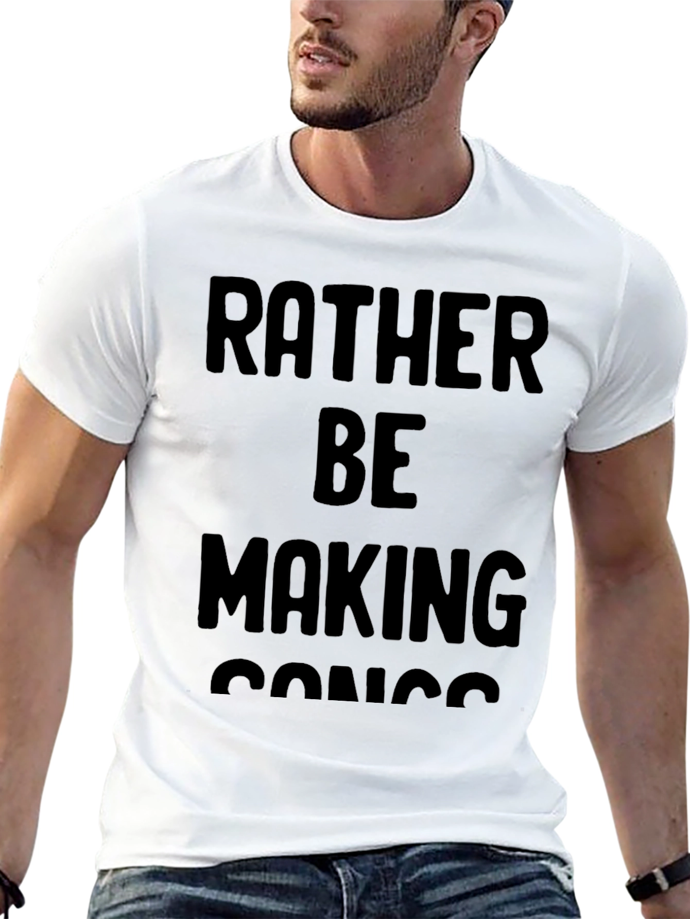 Rather Be Making Songs Graphic T-Shirt