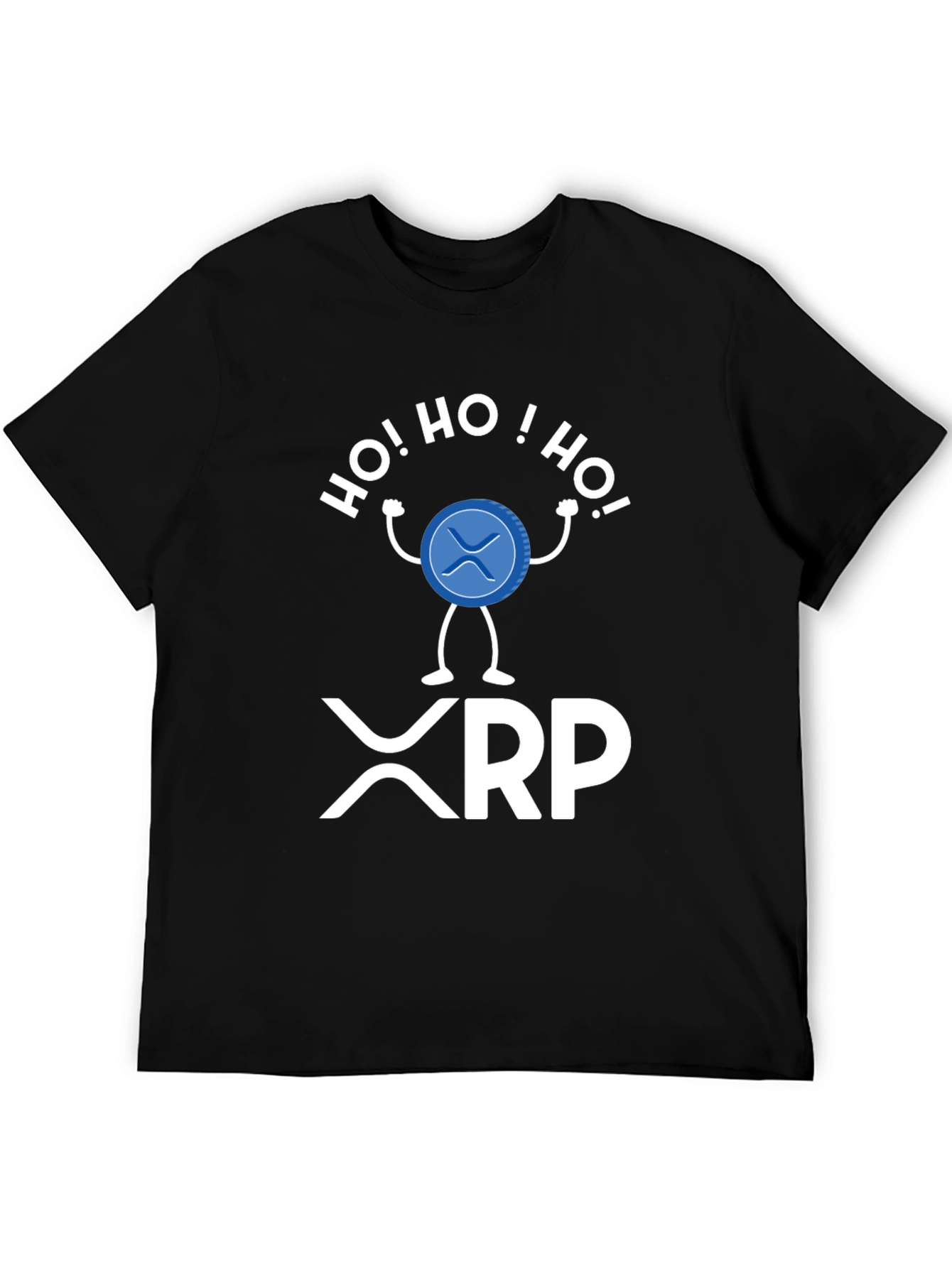 XRP Crypto Christmas T-Shirt - Ho! Ho! Ho!
