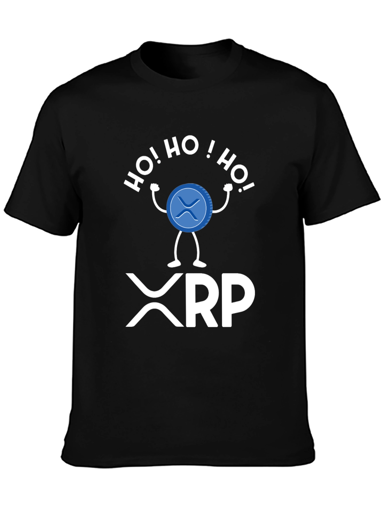 XRP Crypto Christmas T-Shirt - Ho! Ho! Ho!