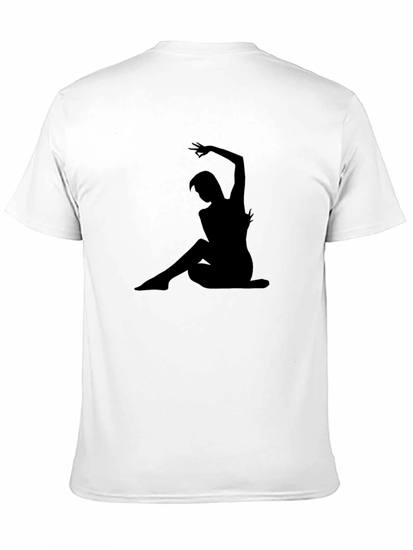 Silhouette Dancer Black Graphic Tee