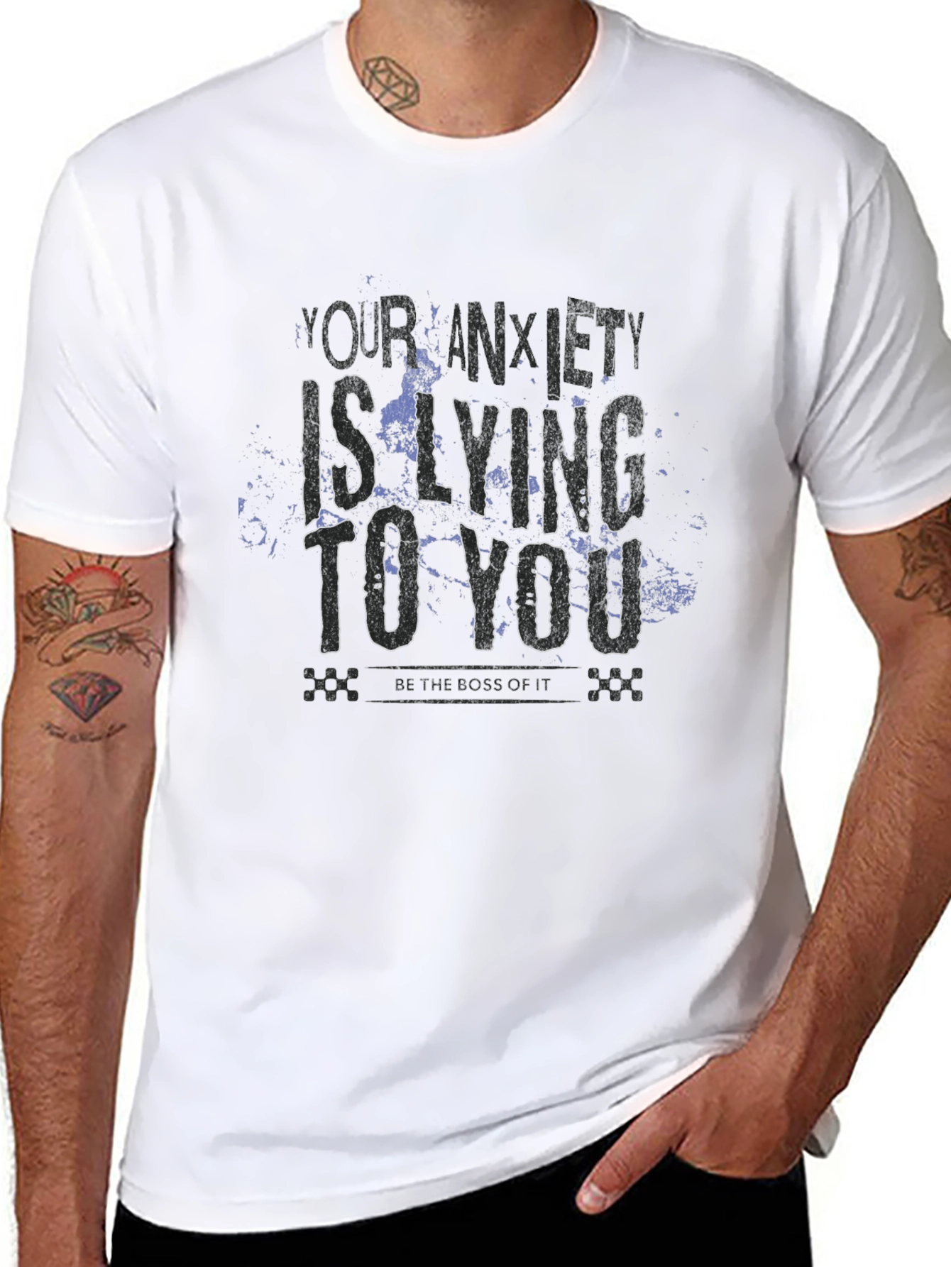 Anxiety T-Shirt: Your Anxiety Is Lying To You