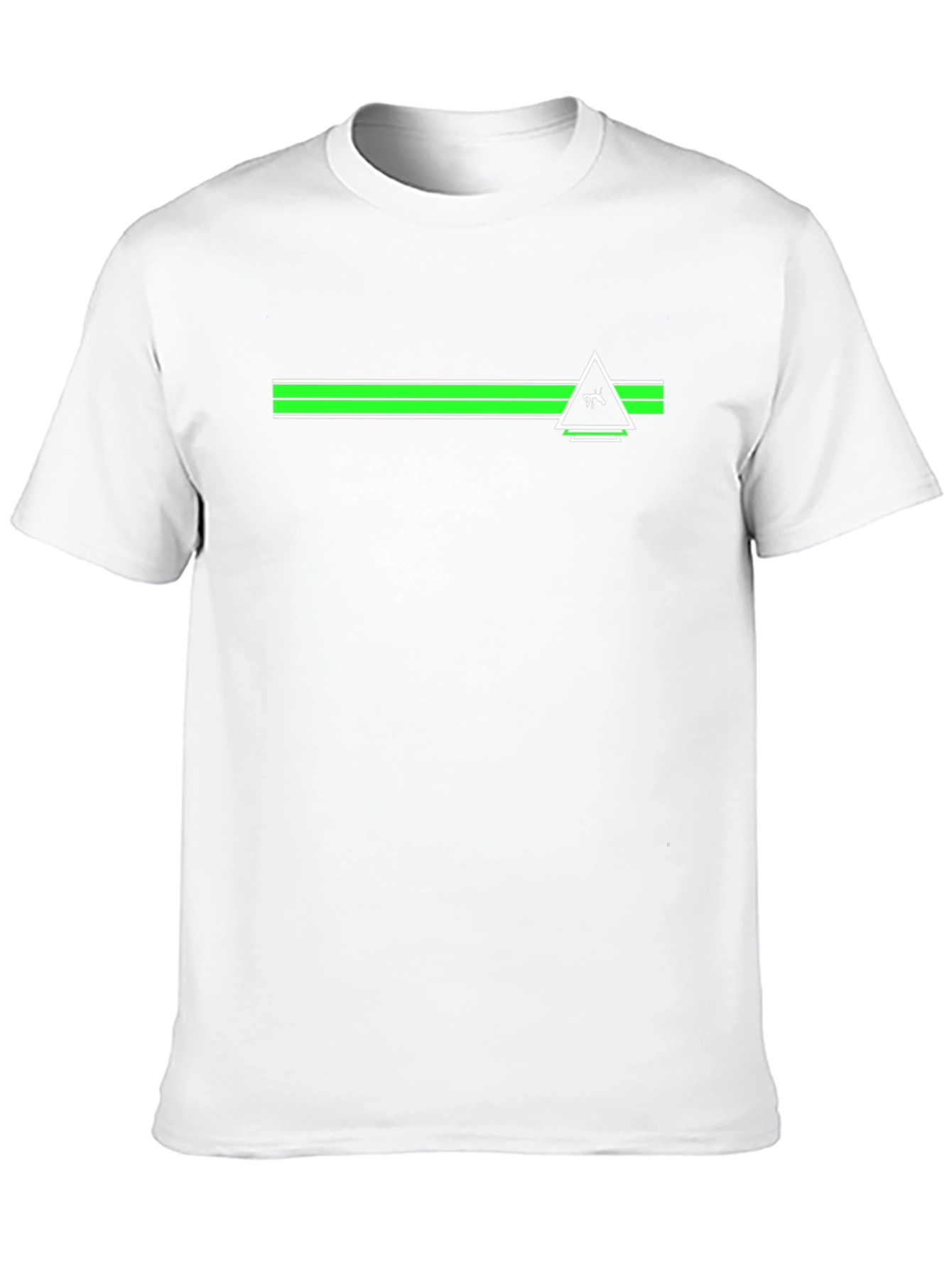 Modern Graphic Tee - Black Shirt with Geometric Design