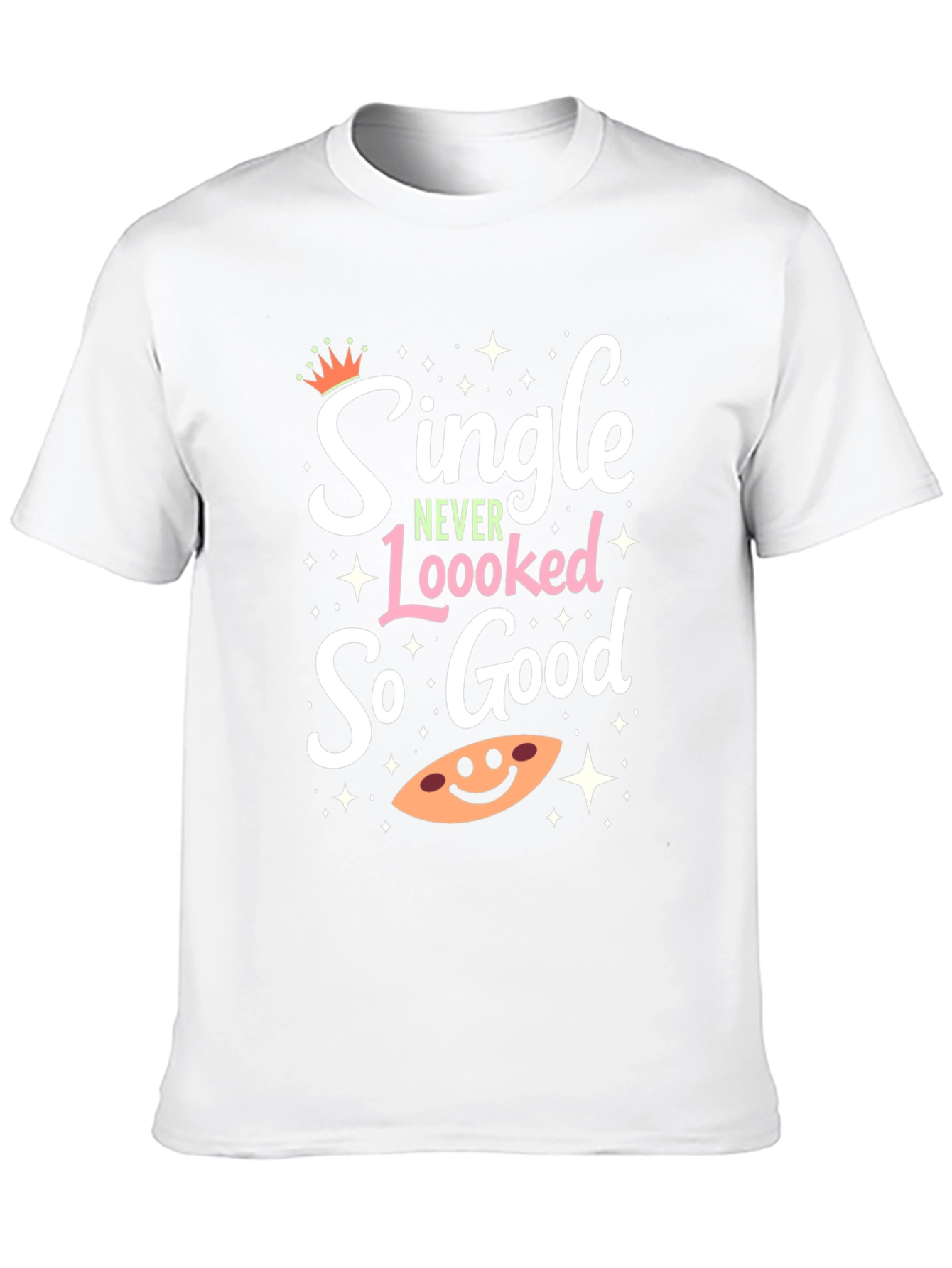 Single Never Looked So Good Graphic Tee - Black
