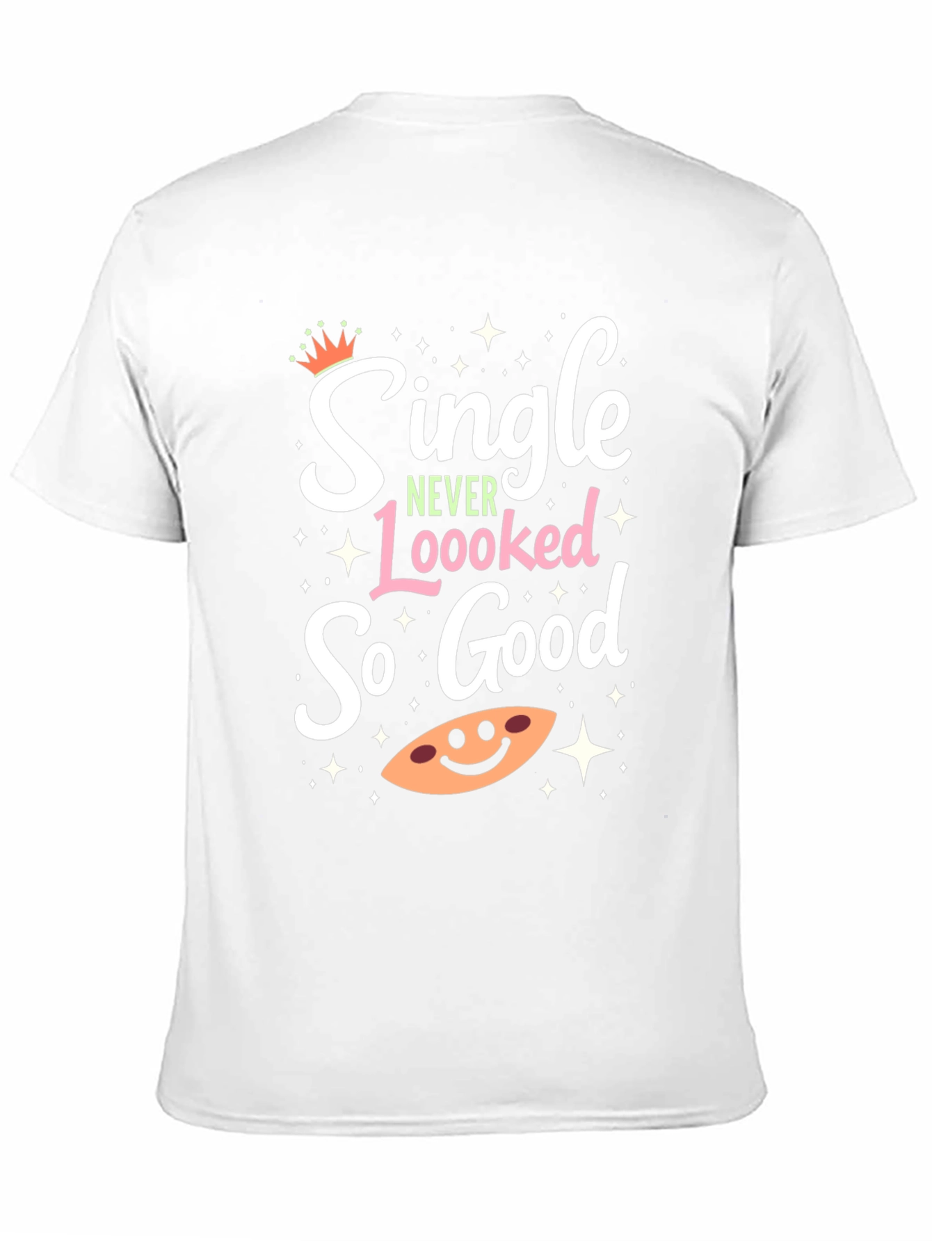 Single Never Looked So Good Graphic Tee - Black