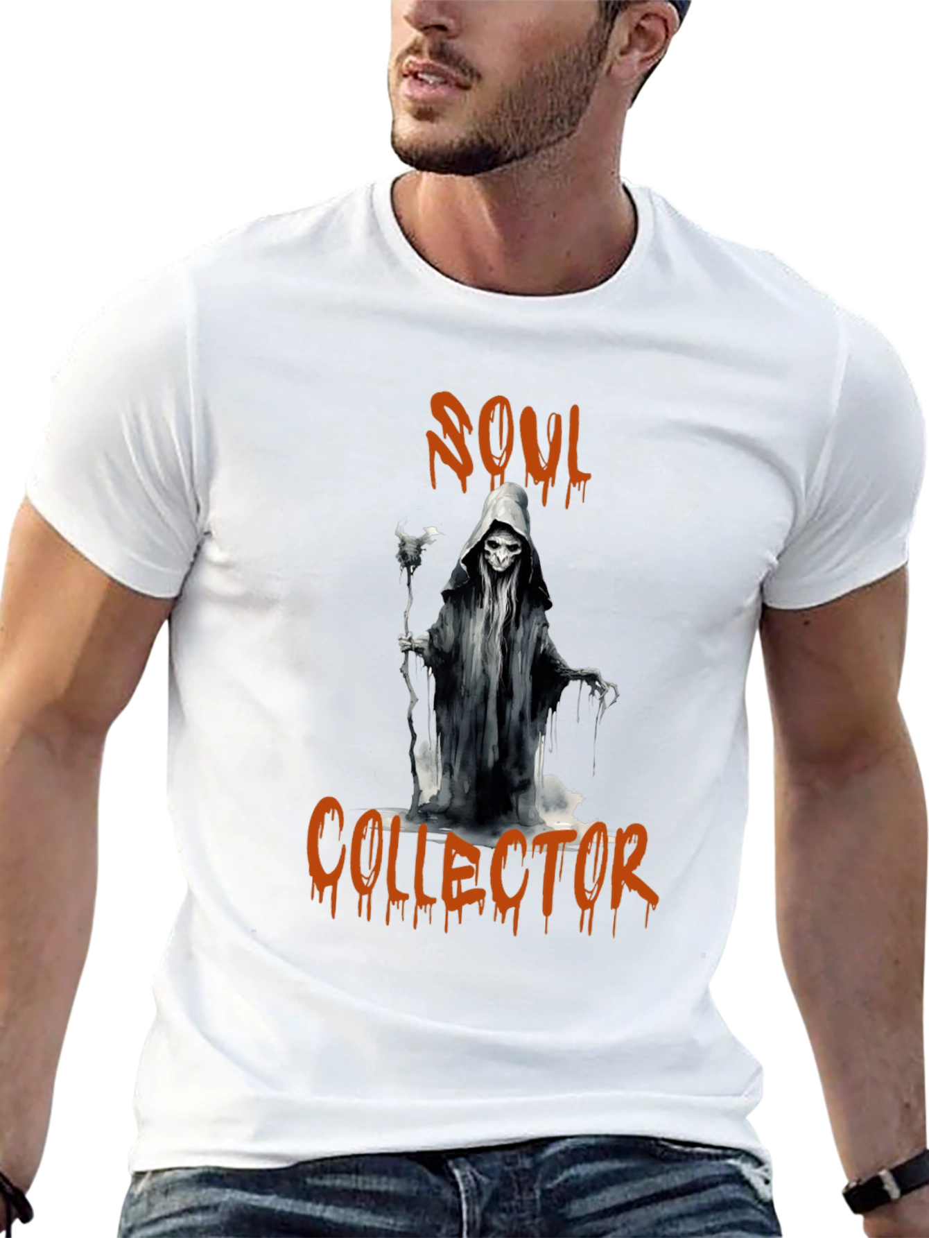 Soul Collector Graphic Tee - Reaper Design