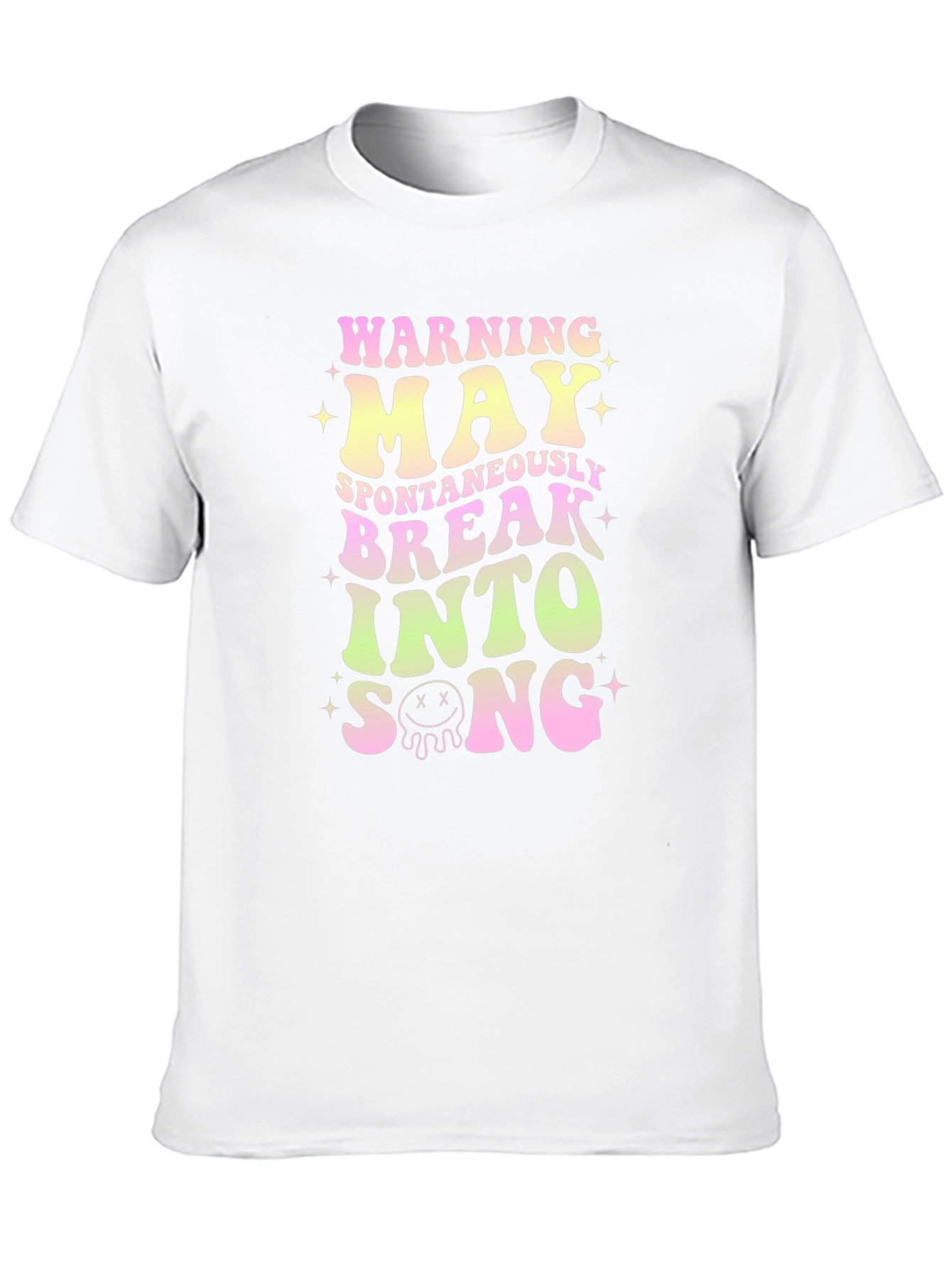 Warning May Spontaneously Break Into Song T-Shirt