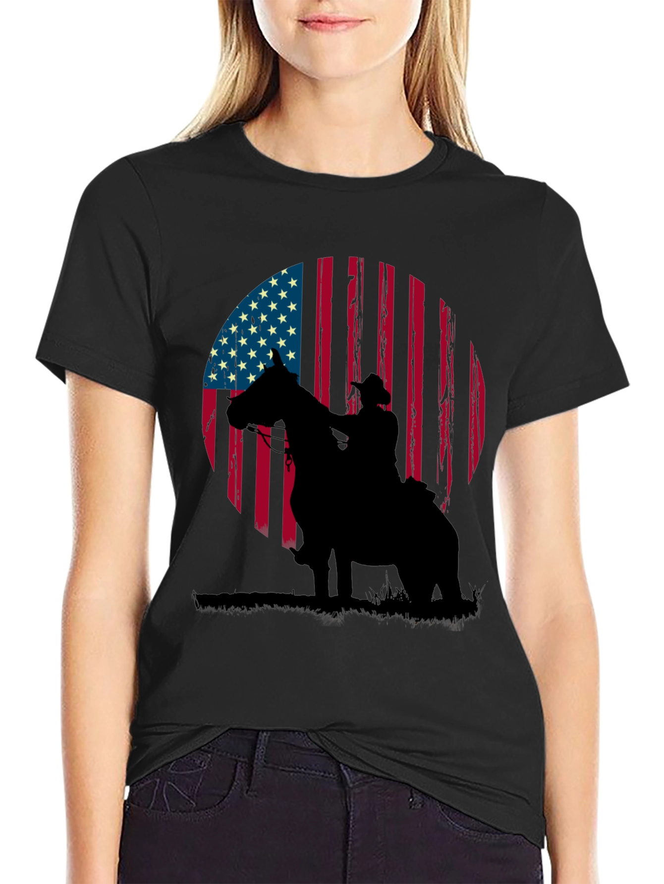 American Cowboy Graphic T-Shirt