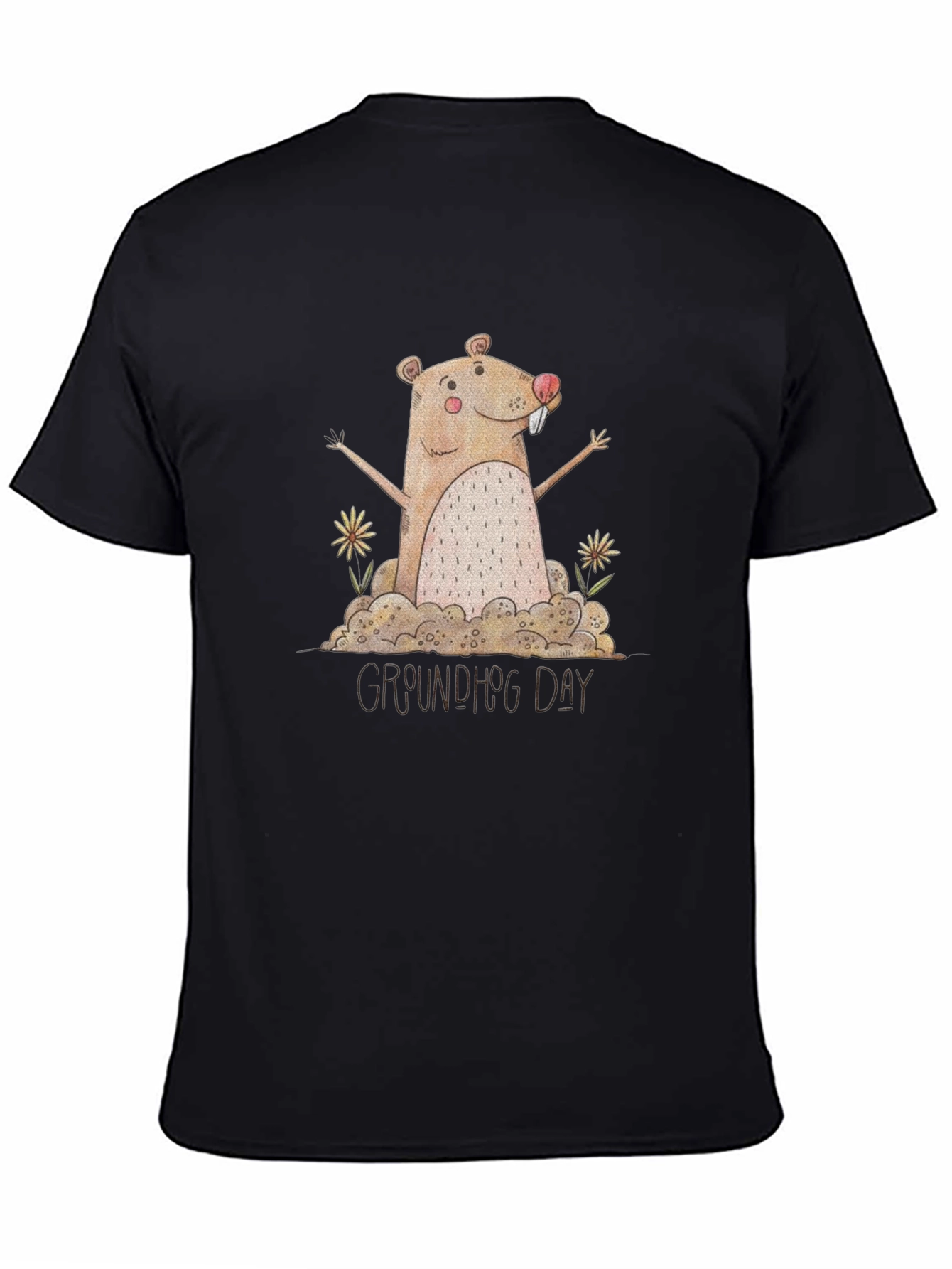 Groundhog Day Graphic Tee - Celebrate in Style!