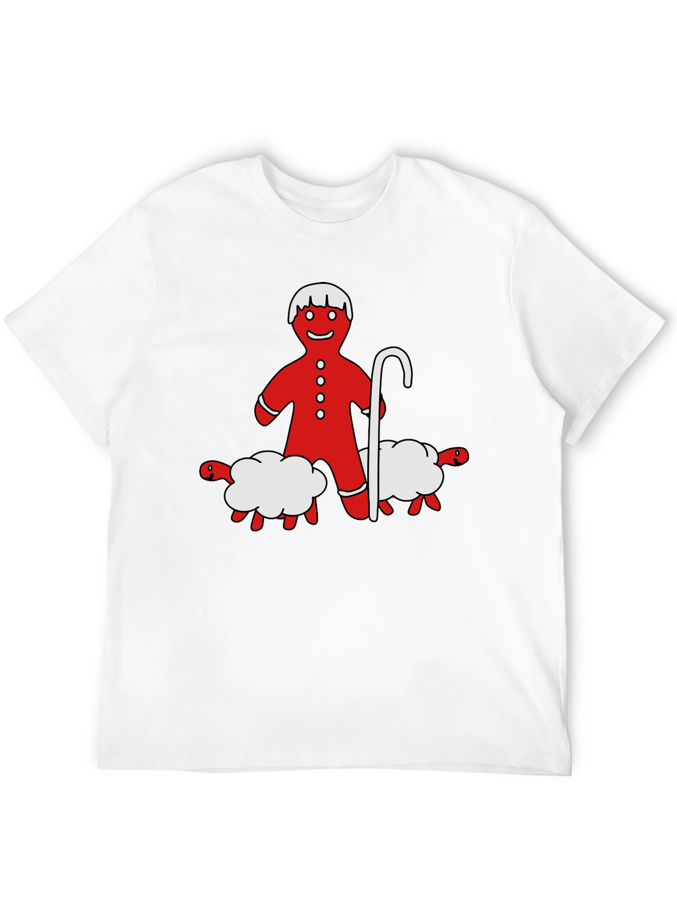 Gingerbread Shepherd T-Shirt - Holiday Funny Tee