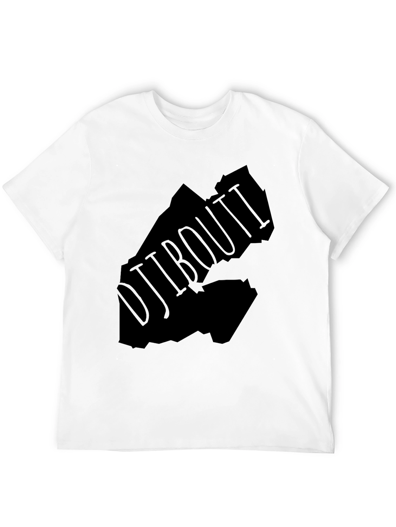 Djibouti Map T-Shirt - Black Graphic Tee