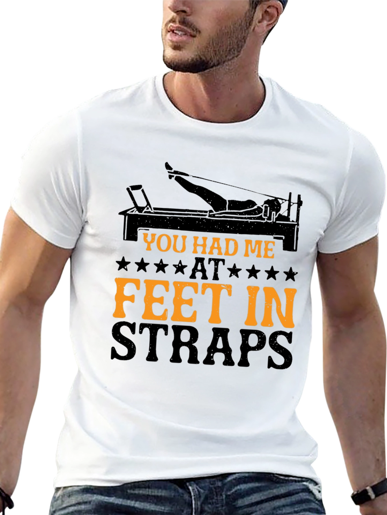 Pilates Lovers T-Shirt - Feet In Straps