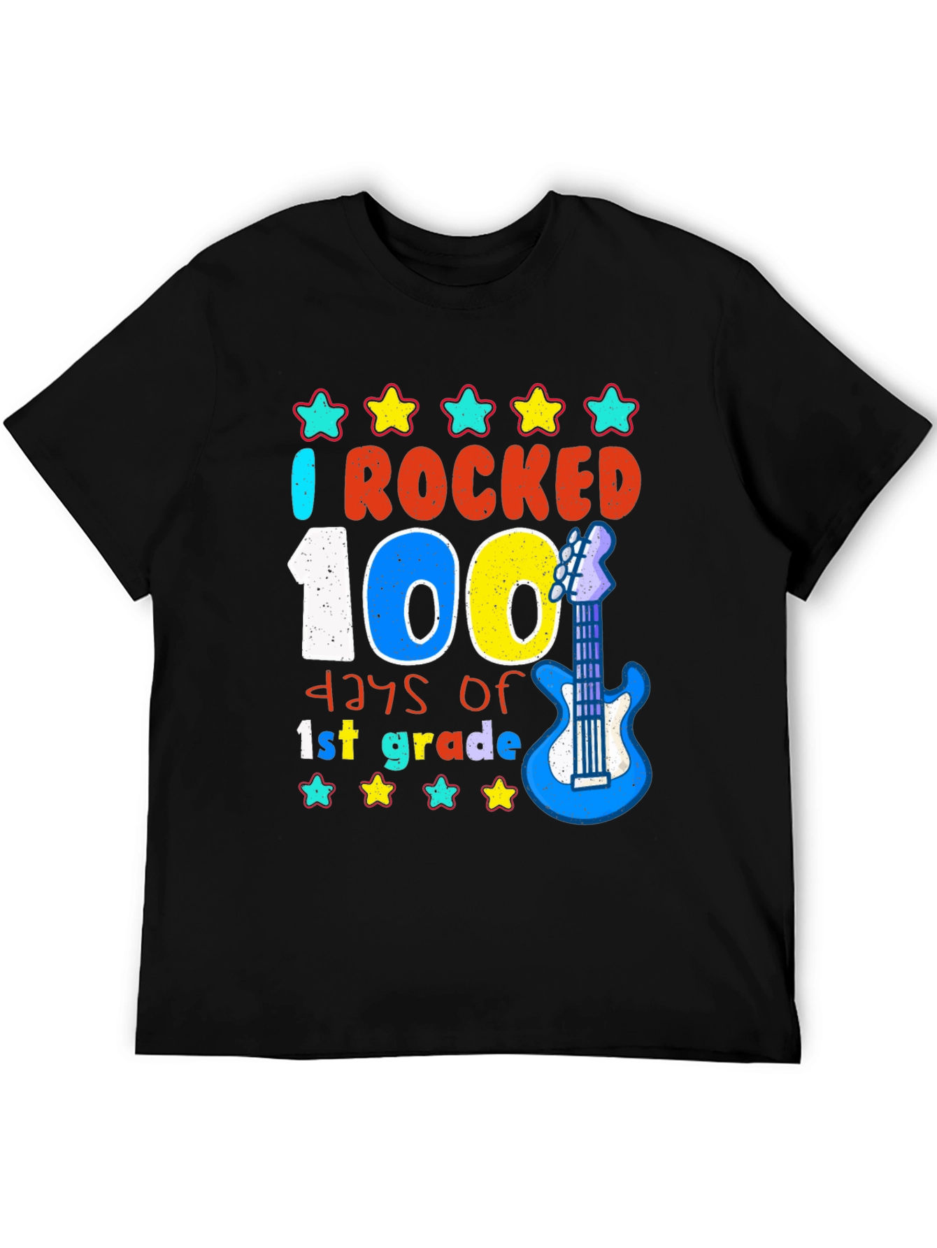 Rocked 100 Days of 1st Grade T-Shirt