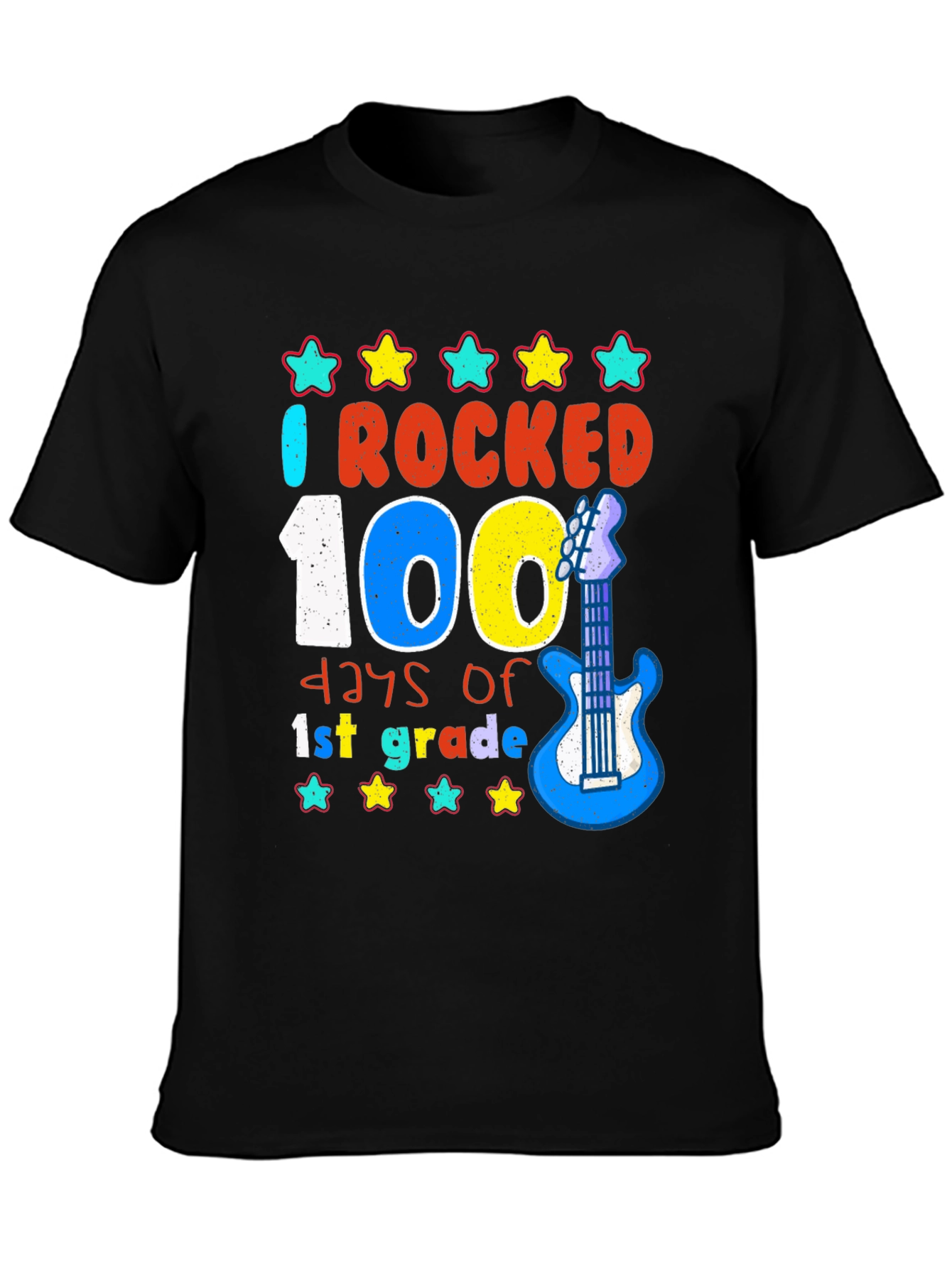 Rocked 100 Days of 1st Grade T-Shirt