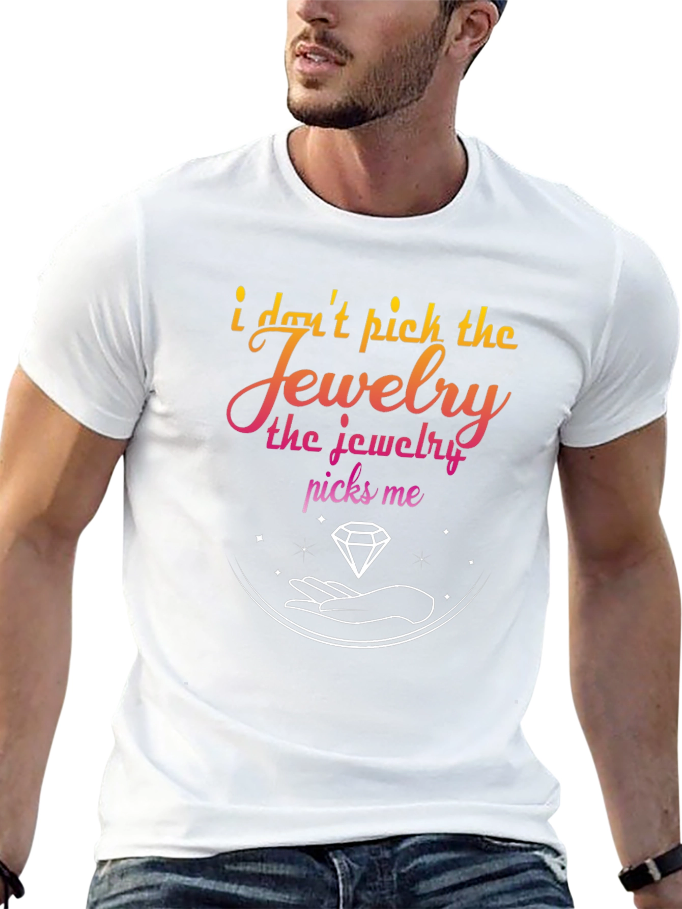Jewelry Picks Me Graphic T-Shirt - Stylish & Unique
