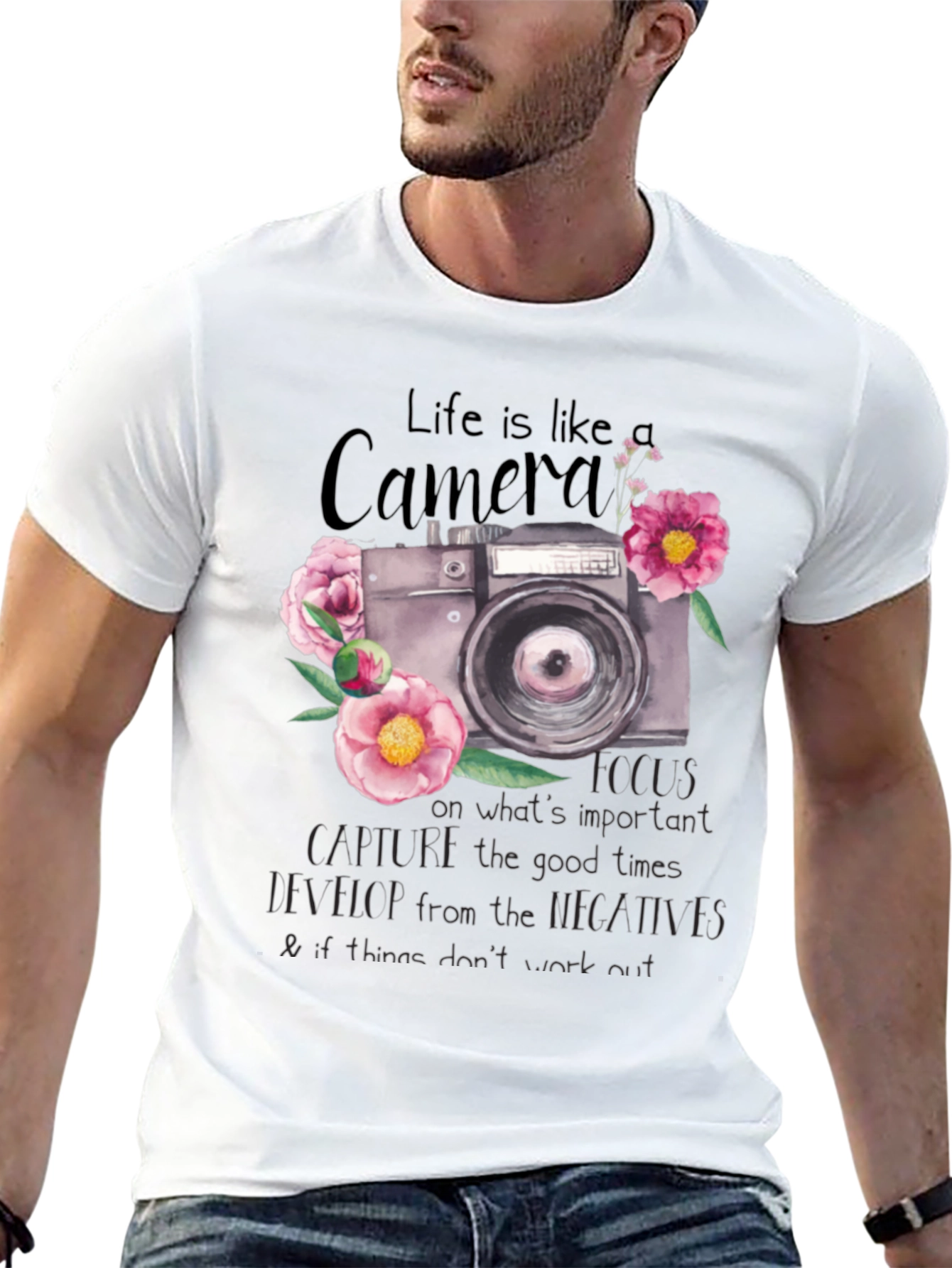 Life is Like a Camera Graphic Tee
