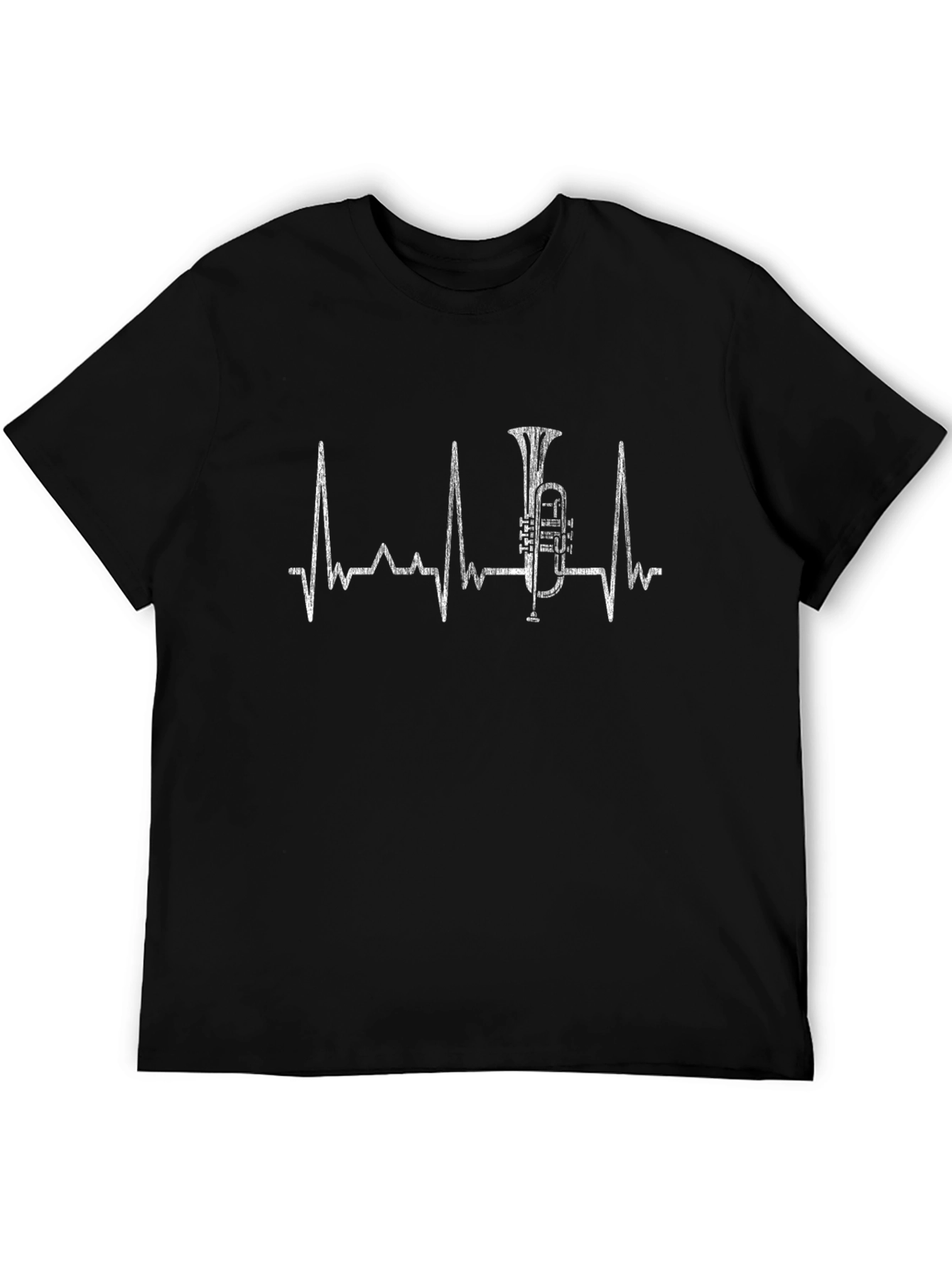 Tuba Heartbeat T-Shirt - Musicians Pulse
