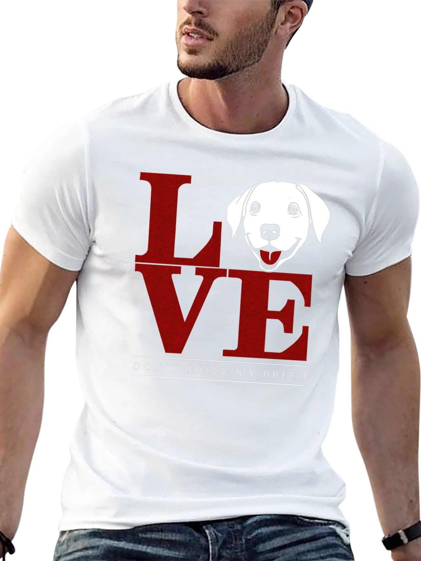 Love Dog Breed T-Shirt Anti-Bullying Tee