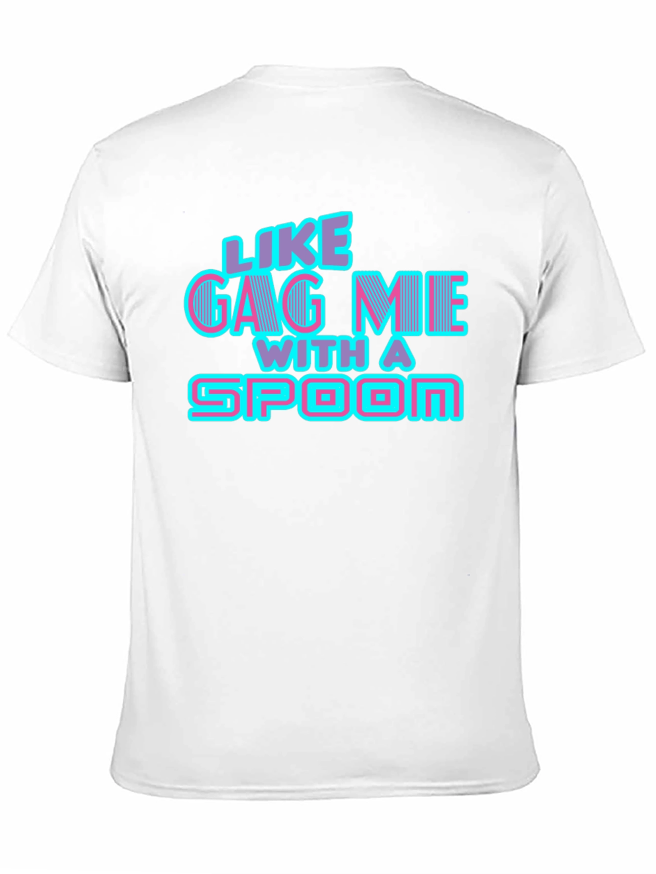 Like Gag Me With A Spoon Black Tee