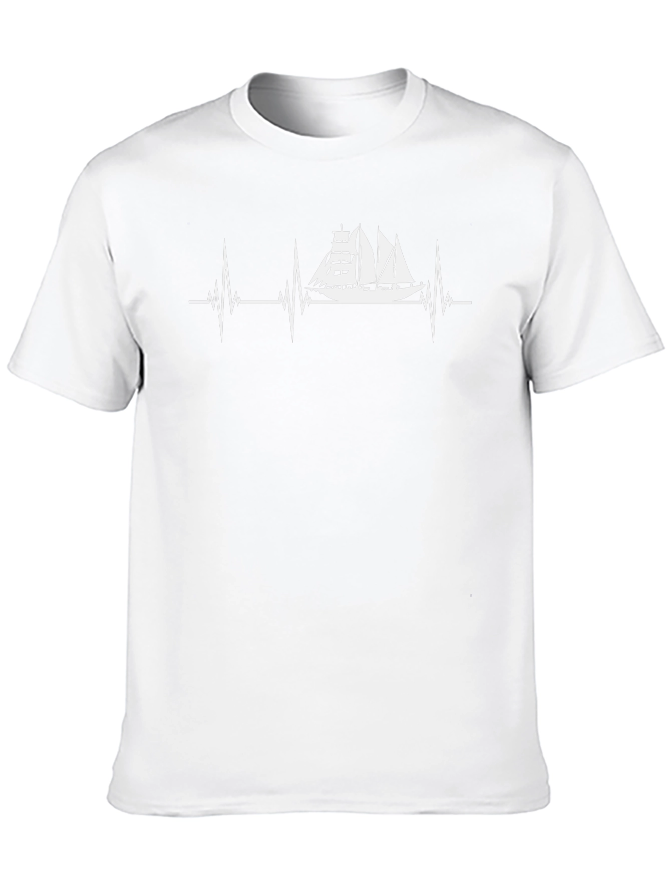 Sailboat Heartbeat T-Shirt