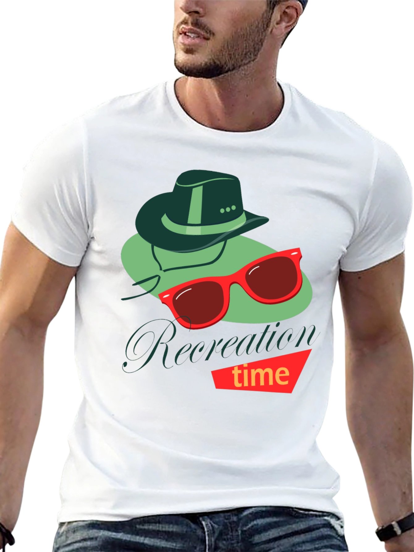 Recreation Time Graphic Tee