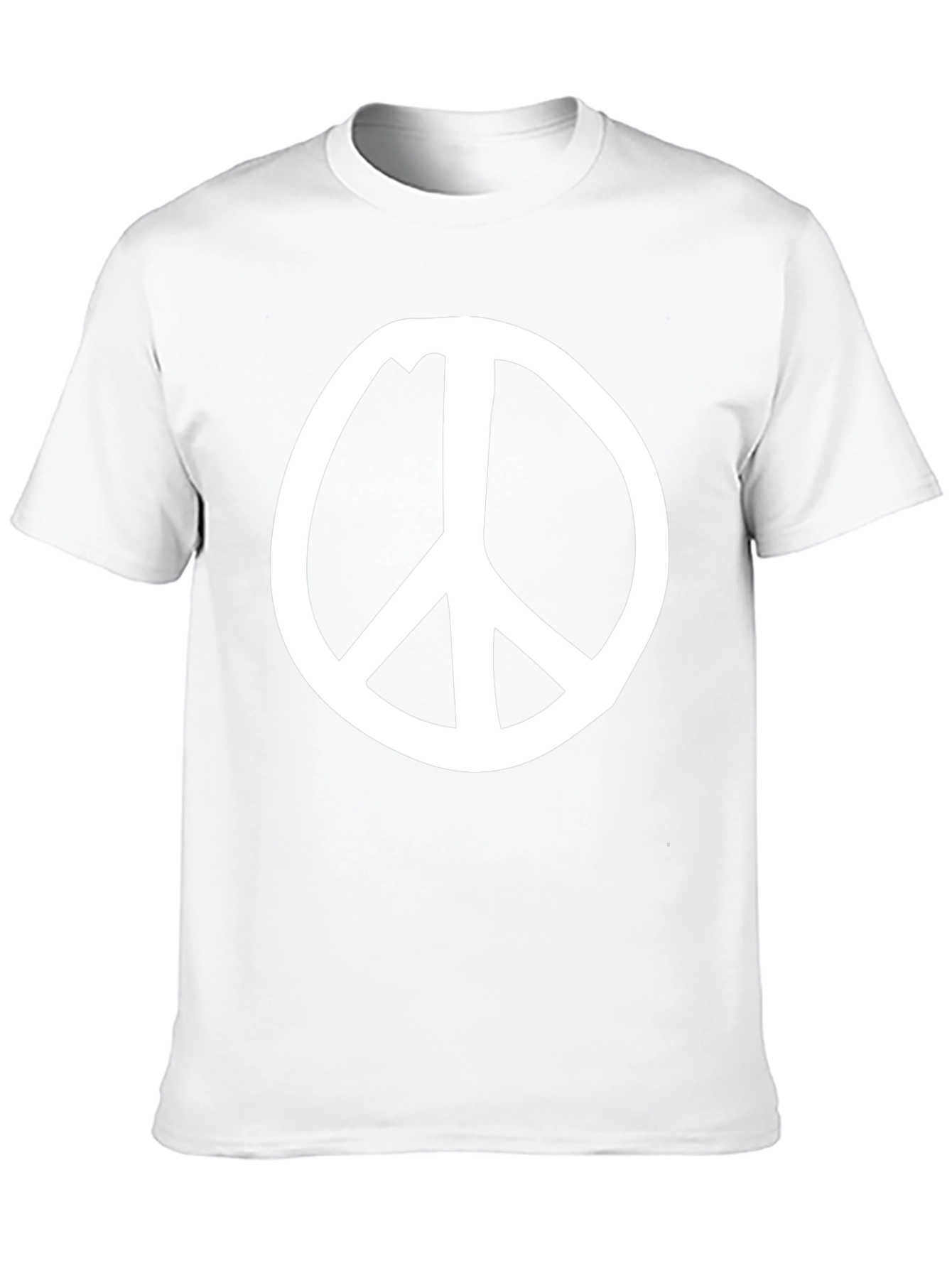 Peace Symbol T-Shirt - Classic Design Black