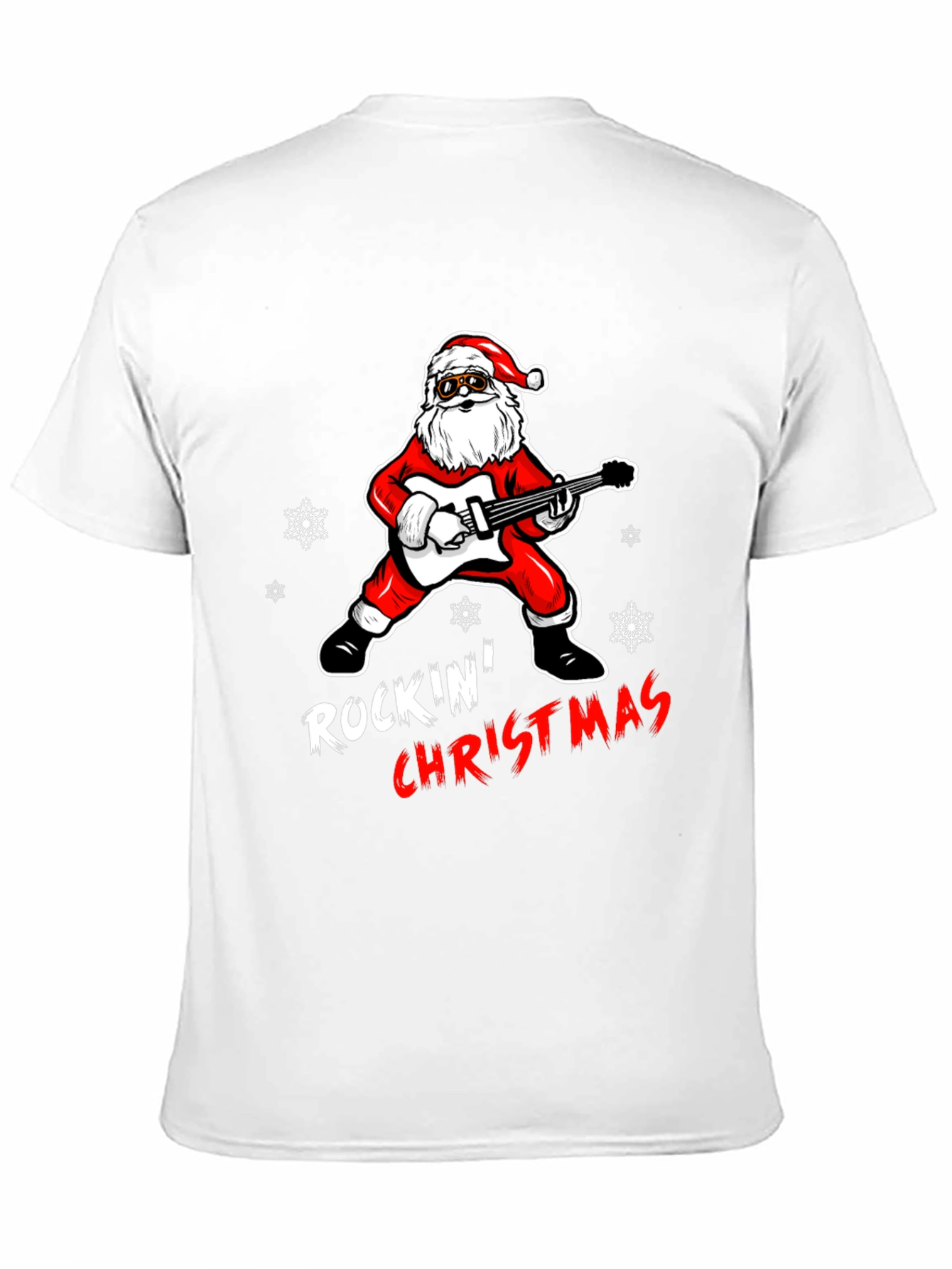 Rockin Christmas Santa T-Shirt