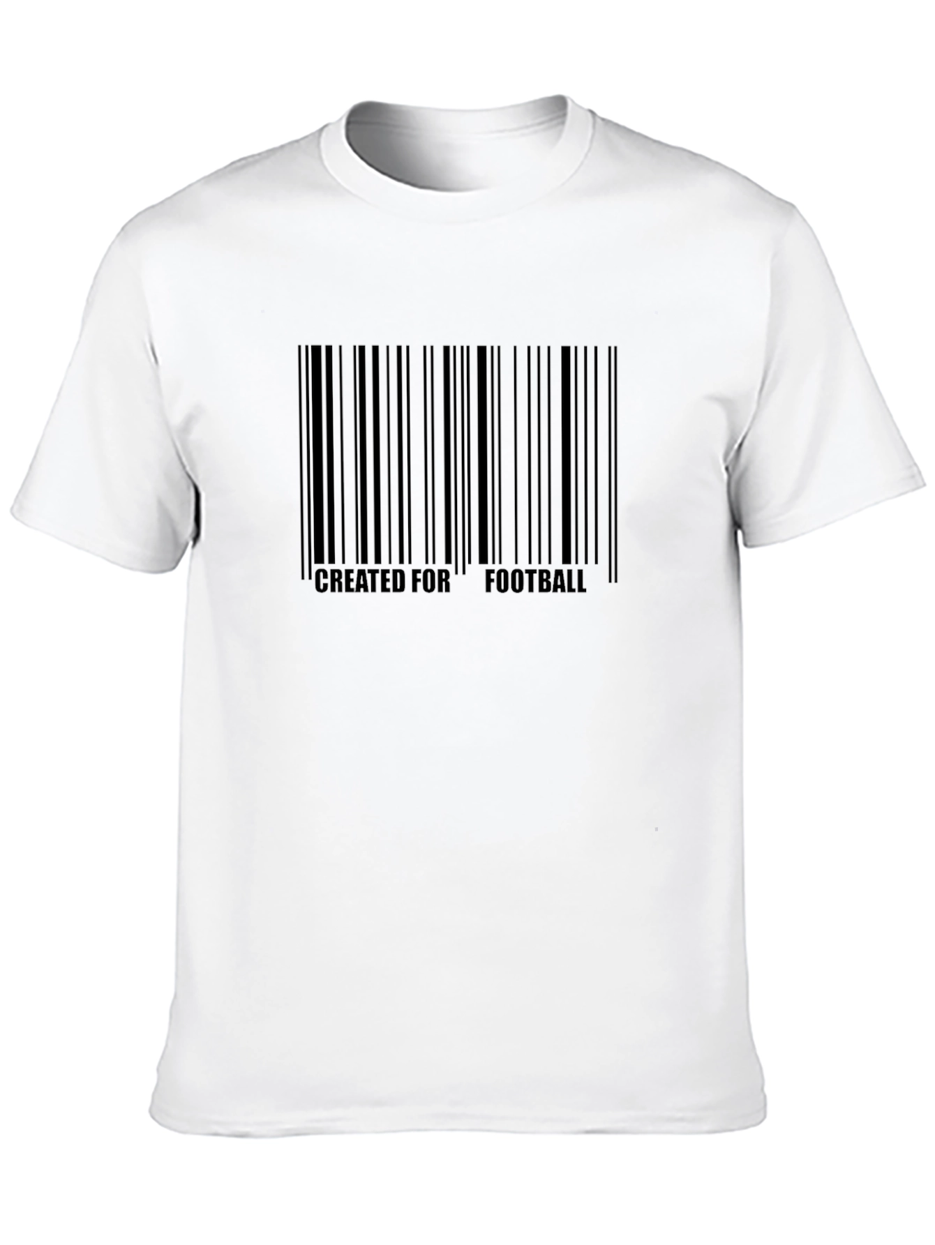 Football Barcode T-Shirt - Created For Football